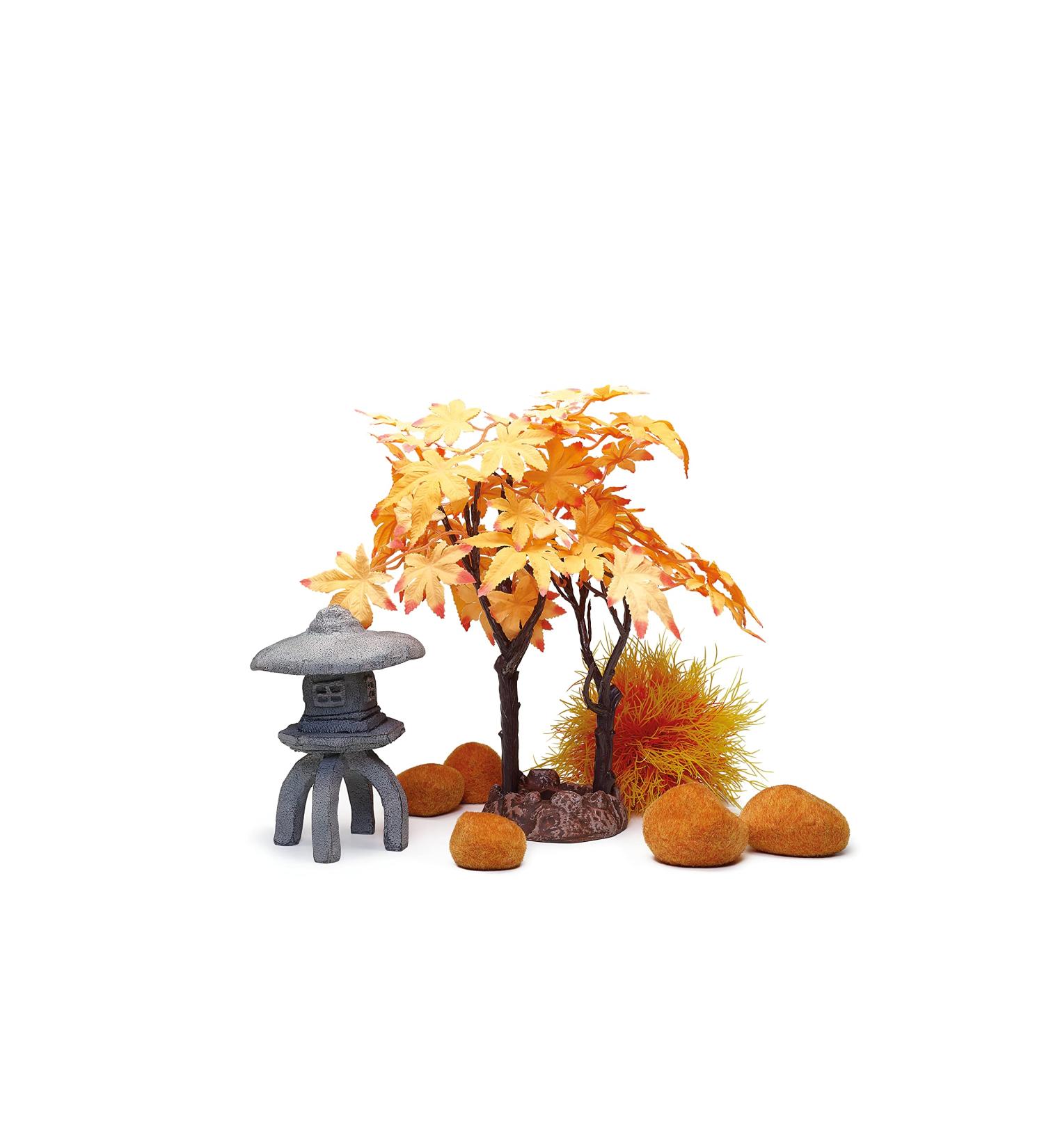 Buy Biorb 55027 Decor Set 30L - Realistic Aquarium Decoration with Plants Roots & Stones for Freshwater & Saltwater - Autumn 30L - Buy Online on GoSupps.com