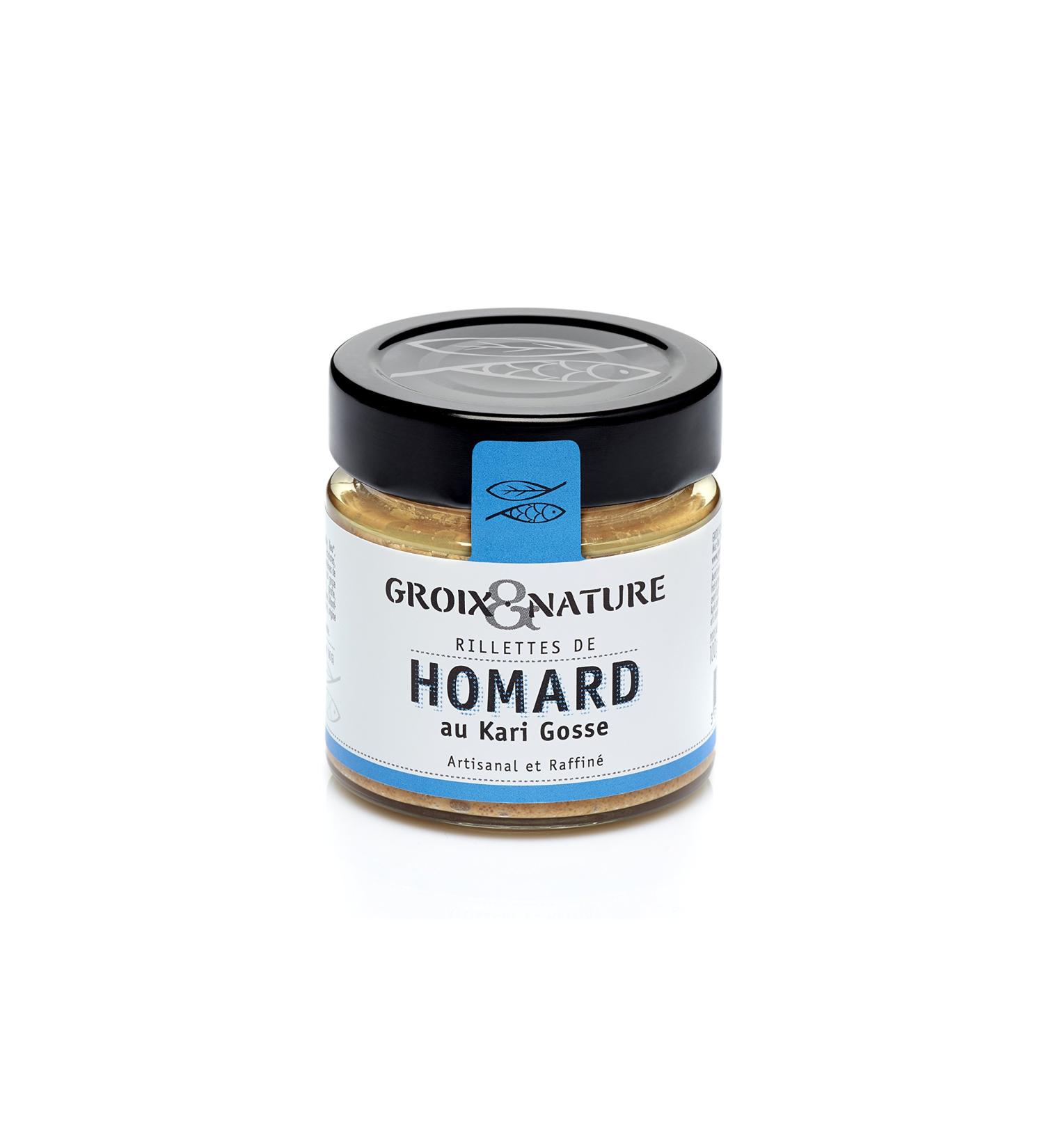 Lobster rillettes with Kari Gosse 100 g Glass Jar