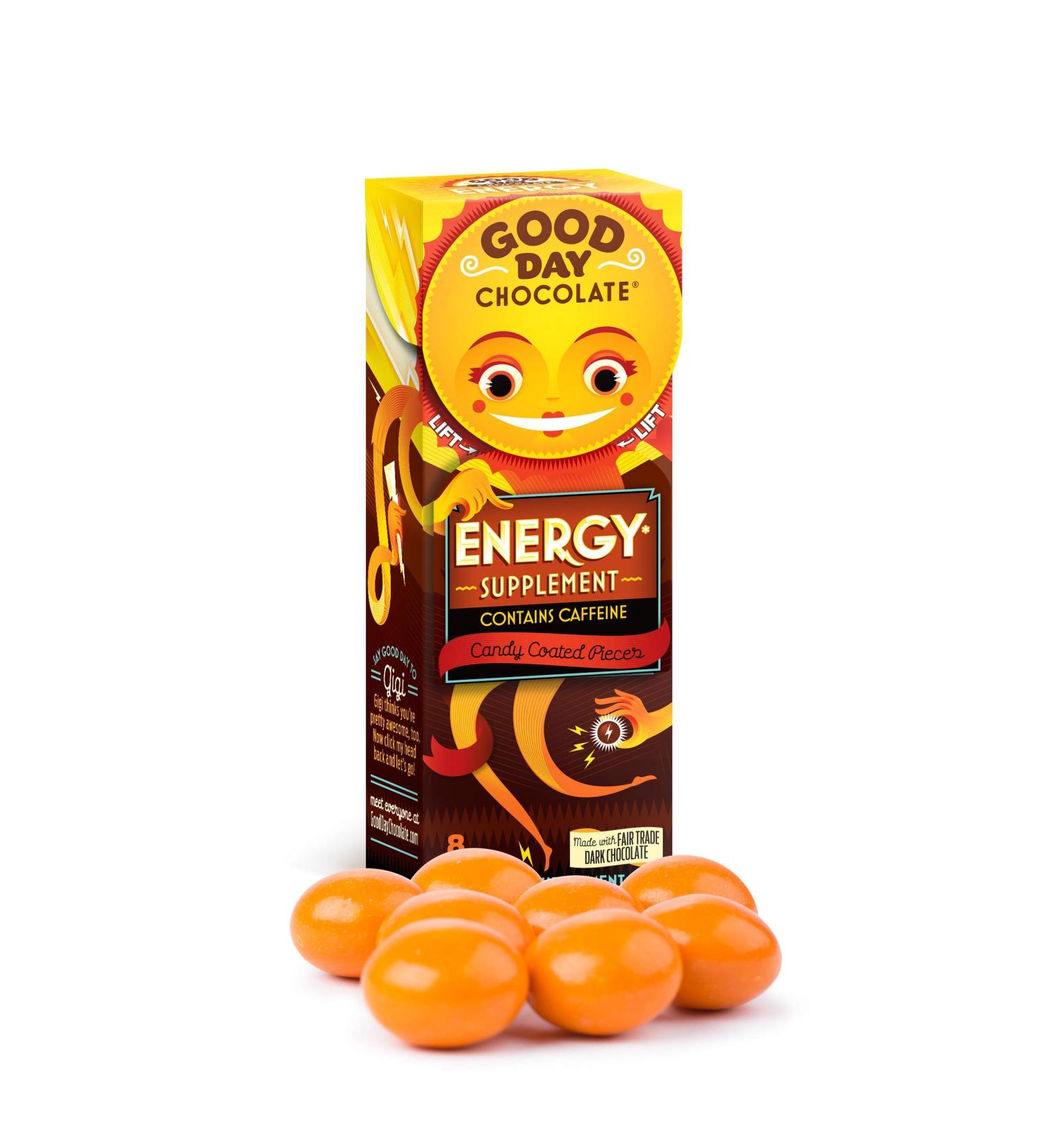 Good Day Chocolate Energy Supplement 8ct - Buy Online on GoSupps.com