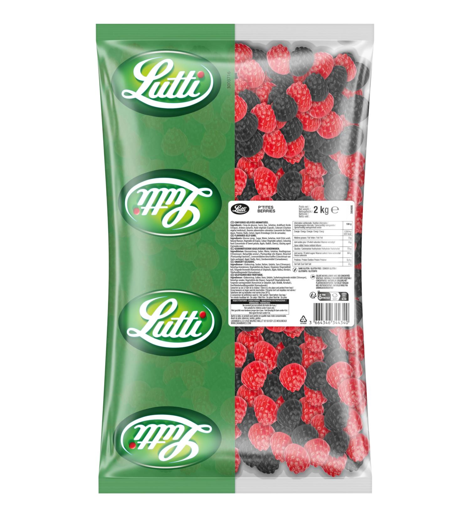 LUTTI P'tites Berries 2Kg