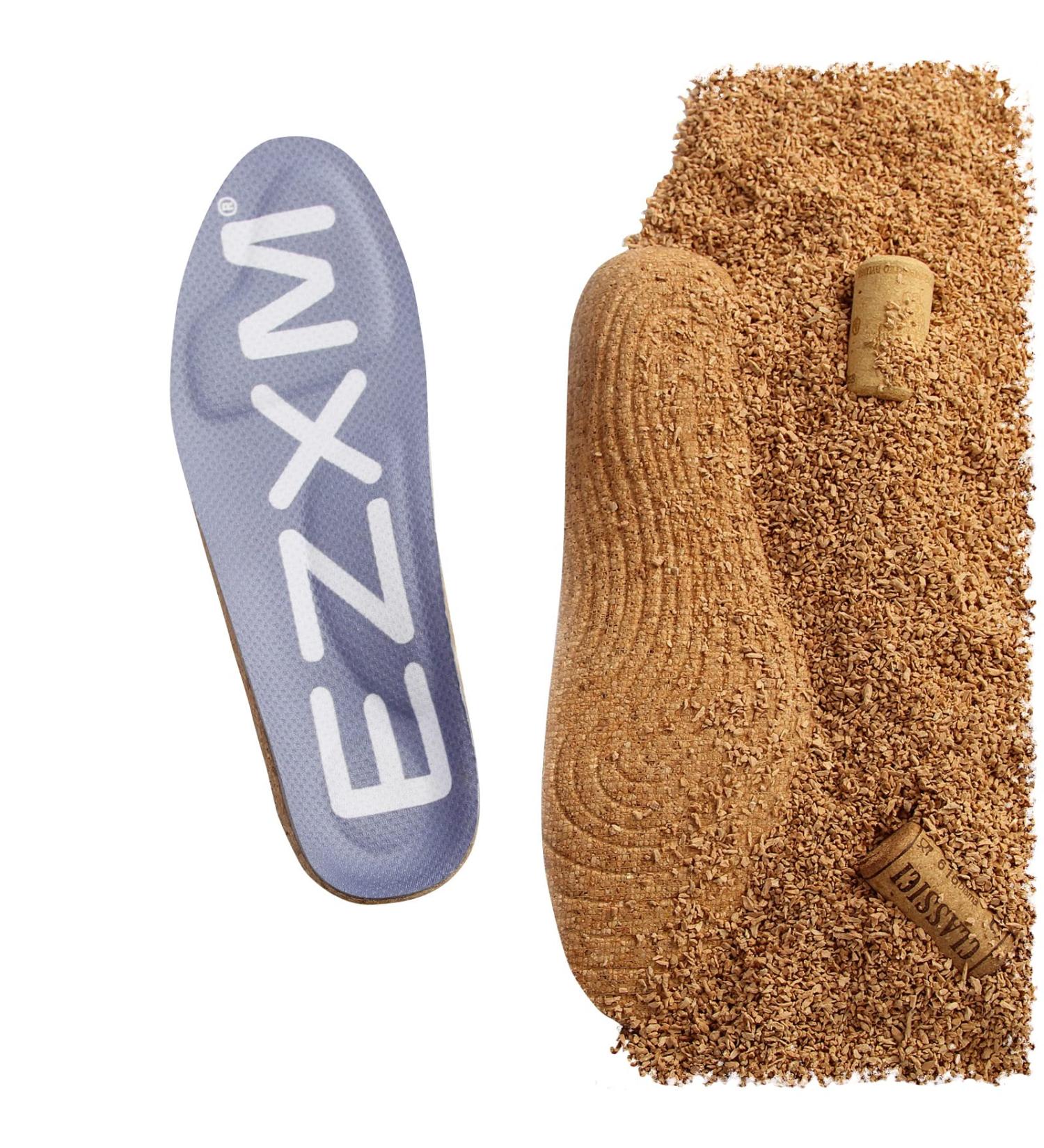 Cork Insoles for Arch Support & Foot Pain Relief - Men's 8.5-9/Women's 9.5-10 - Ideal for Flat Feet, Sports, Standing All Day - Comfortable Shoe Inserts for Daily Use - Buy Online on GoSupps.com