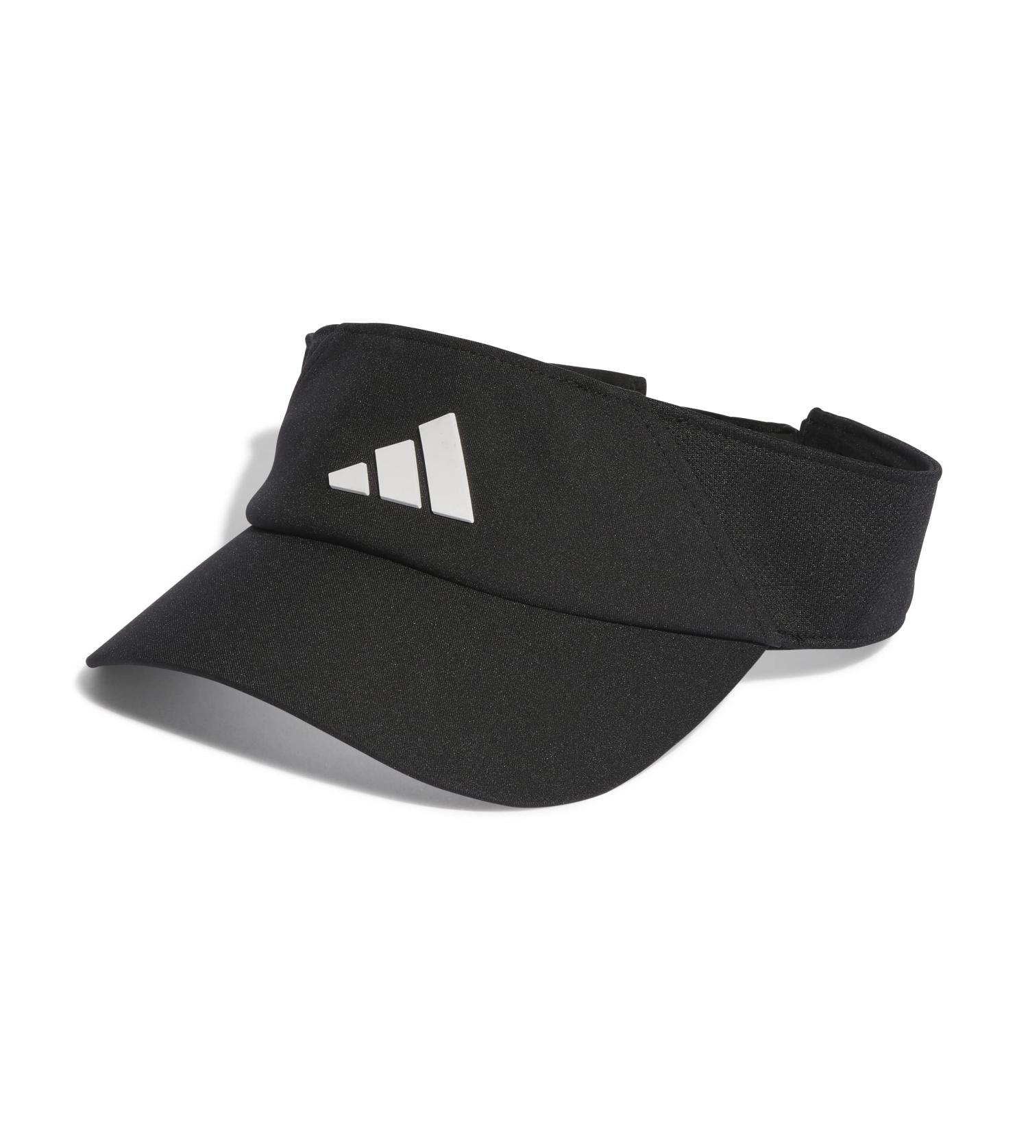 Buy adidas Unisex Aeroready Visor - One Size Black/White | International Shipping Available - Buy Online on GoSupps.com