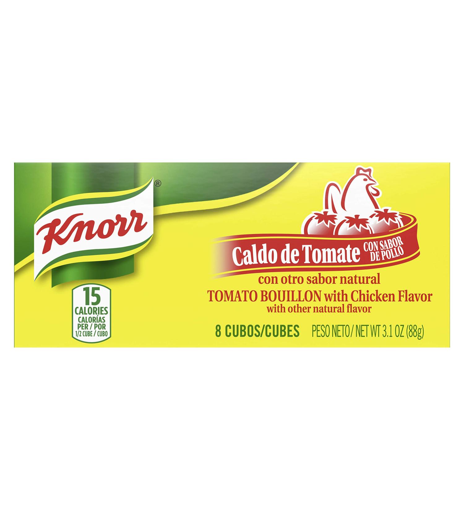 Knorr Tomato with Chicken Flavor Bouillon Cubes 8-Count Boxes (Pack of 24) - Buy Online on GoSupps.com