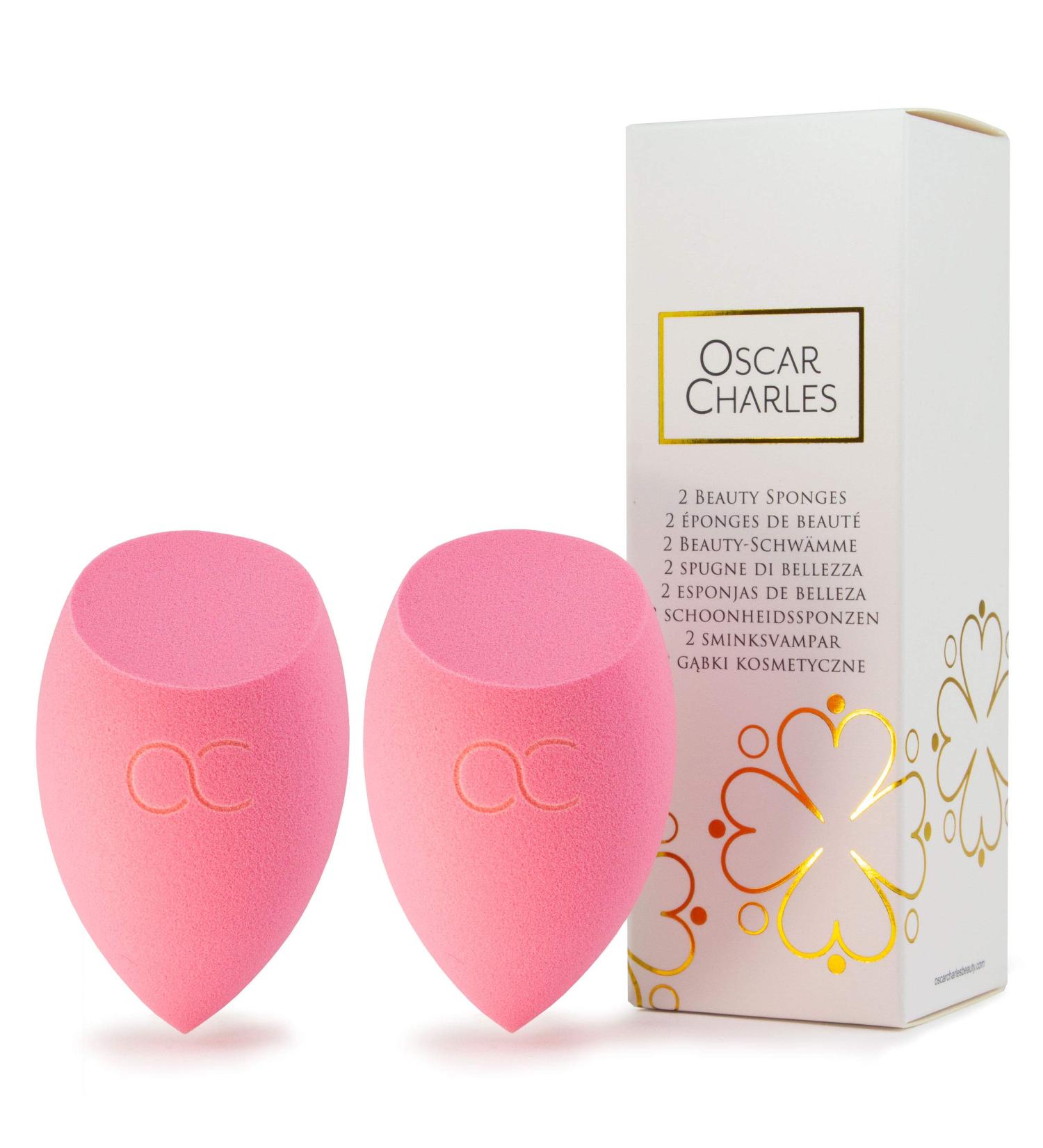 Oscar Charles Flawless Beauty Makeup Sponge - 2 Count for Blending Foundation - Buy Online on GoSupps.com