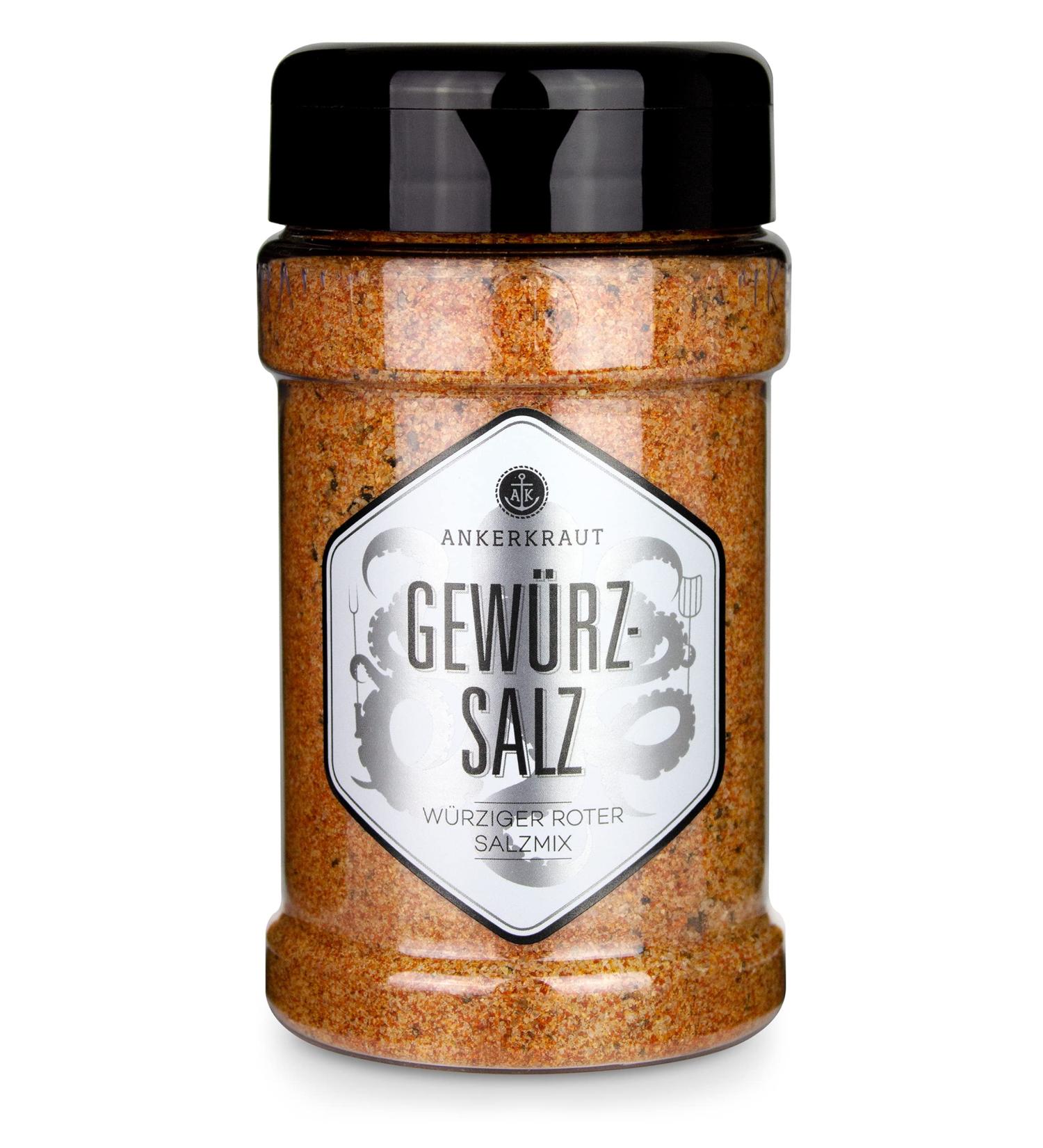 Ankerkraut Seasoning Salt for Grilling Frying & Cooking - 270g Shaker - International Shipping Available - Buy Online on GoSupps.com