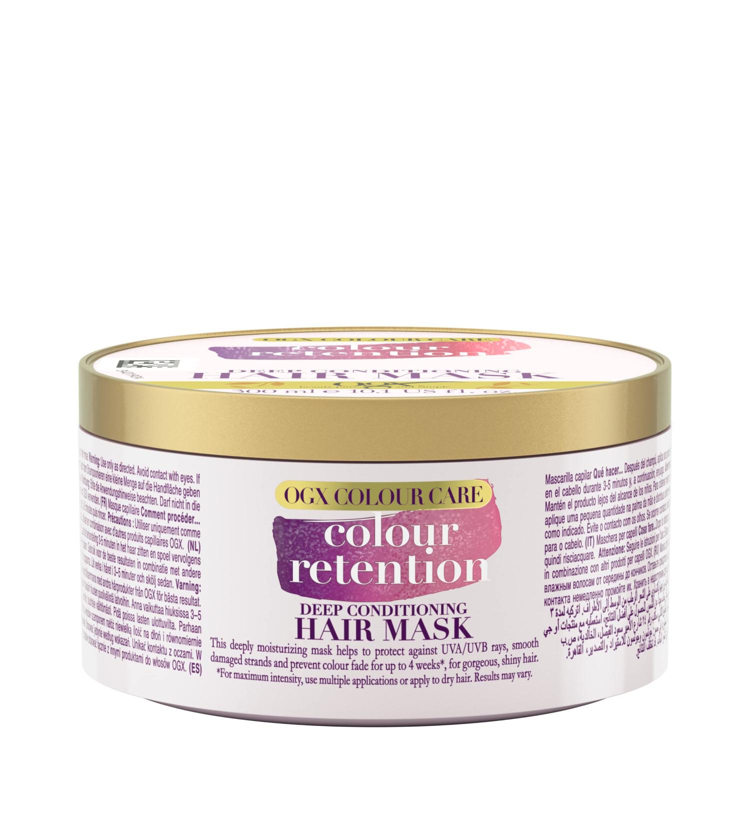 OGX Colour Retention Hydrating Hair Mask 300ml with Bond Plex Technology - Buy Online on GoSupps.com