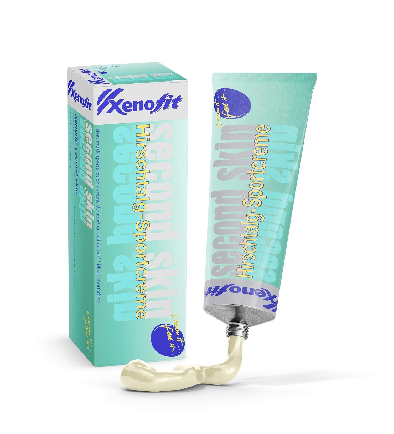 Xenofit DEER Tallow Cream Second Skin | Sports cream with deer tallow | 125ml