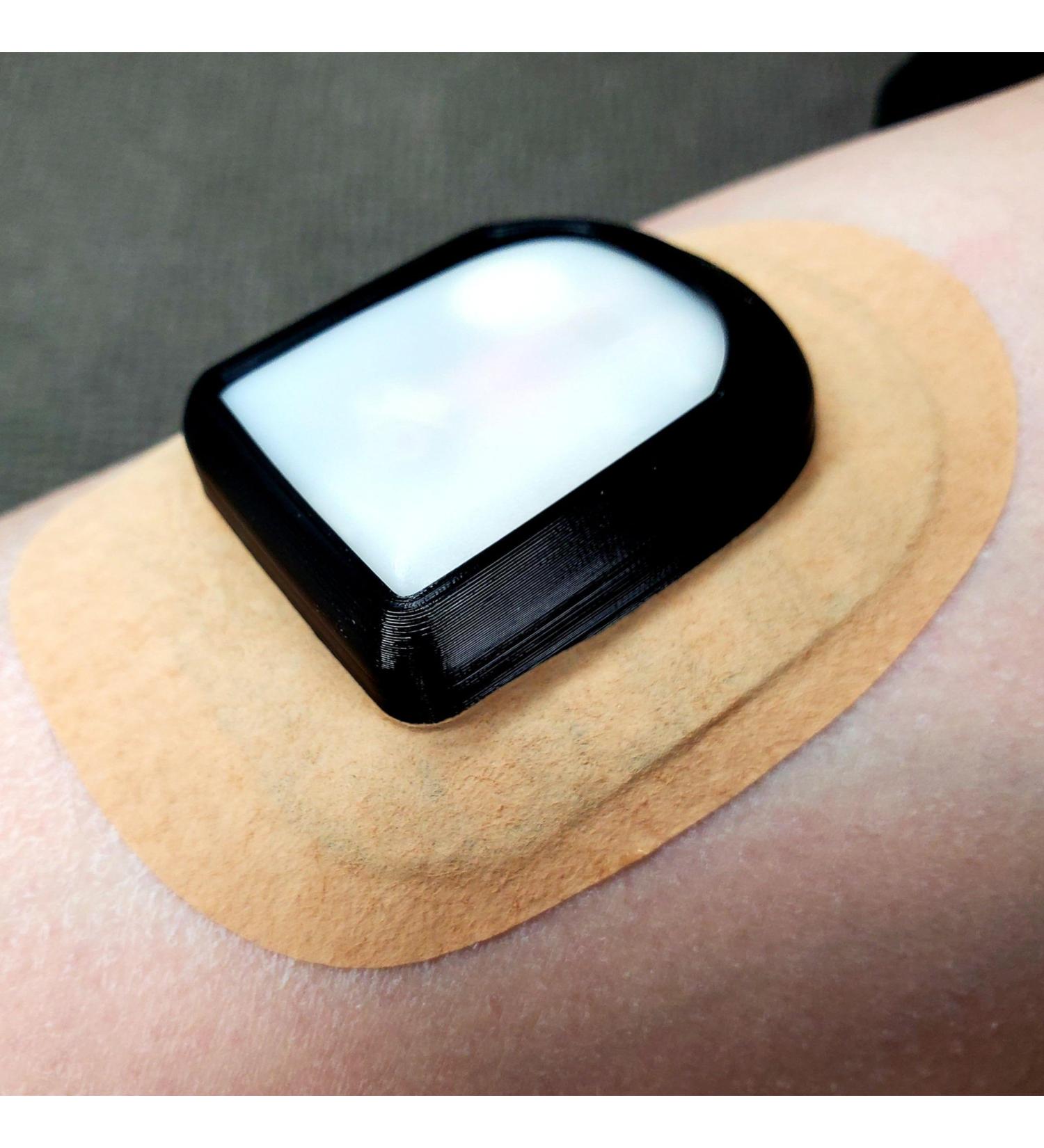 Buy Freedom Band Shield for Omnipod Dash & Eros | Flexible Pump Overlay Guard Cover + 2 Premium Adhesive Patches (Black) - International Shipping Available - Buy Online on GoSupps.com