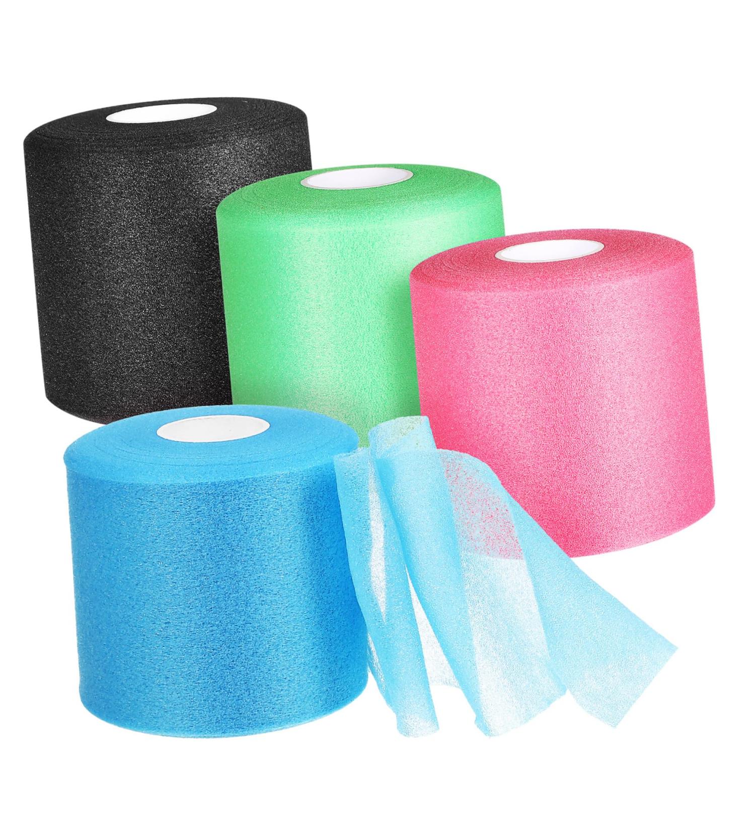 4 Rolls Skin Membrane Wrist Tape - Breathable Pre Wrap for Baseball Boxing Soccer & Athletic Use | High-Quality Sports Tape - Buy Online on GoSupps.com