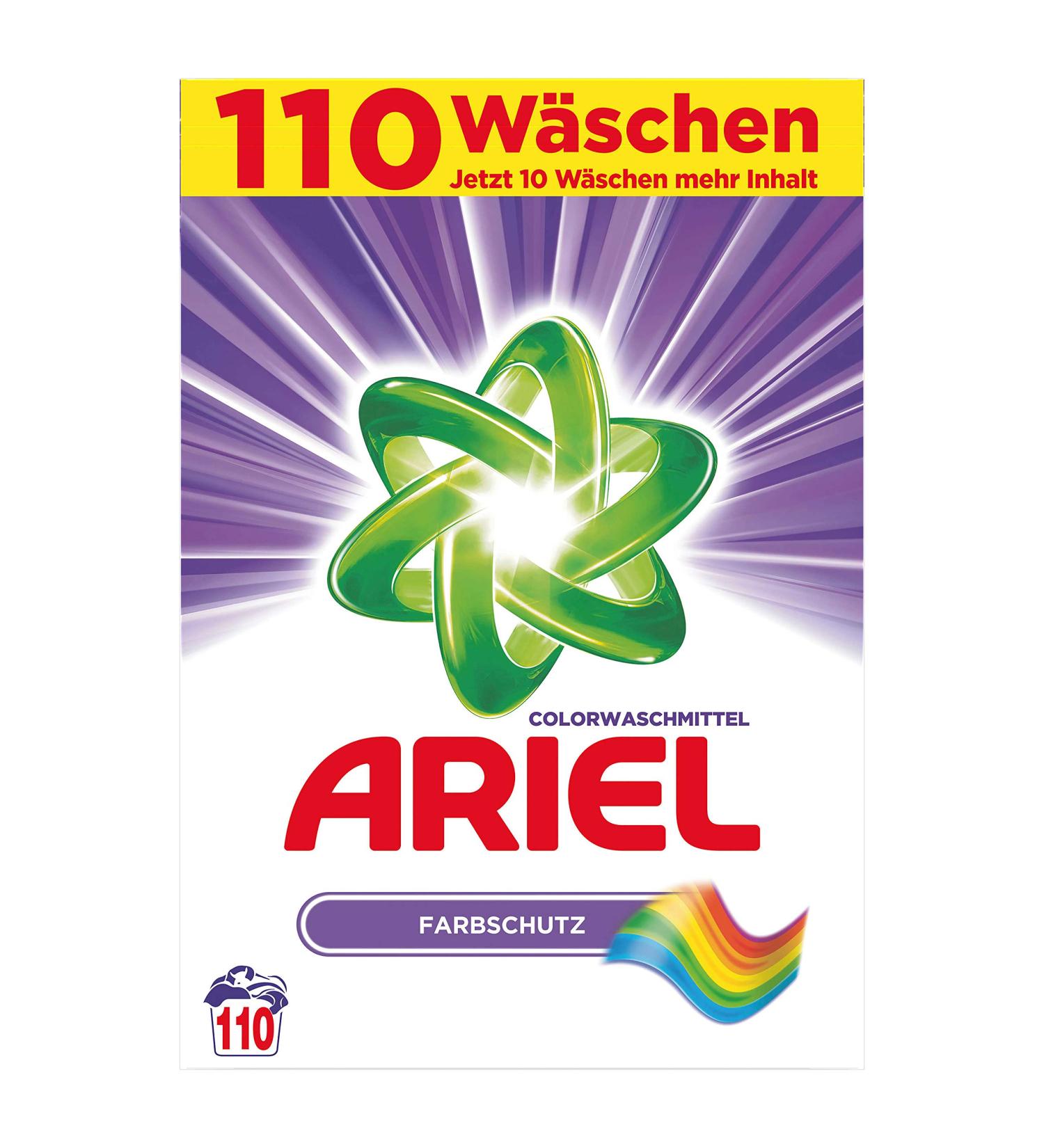 Ariel Colour Protection Washing Powder - 7.15kg - 1 Pack (1 x 110 Washes)