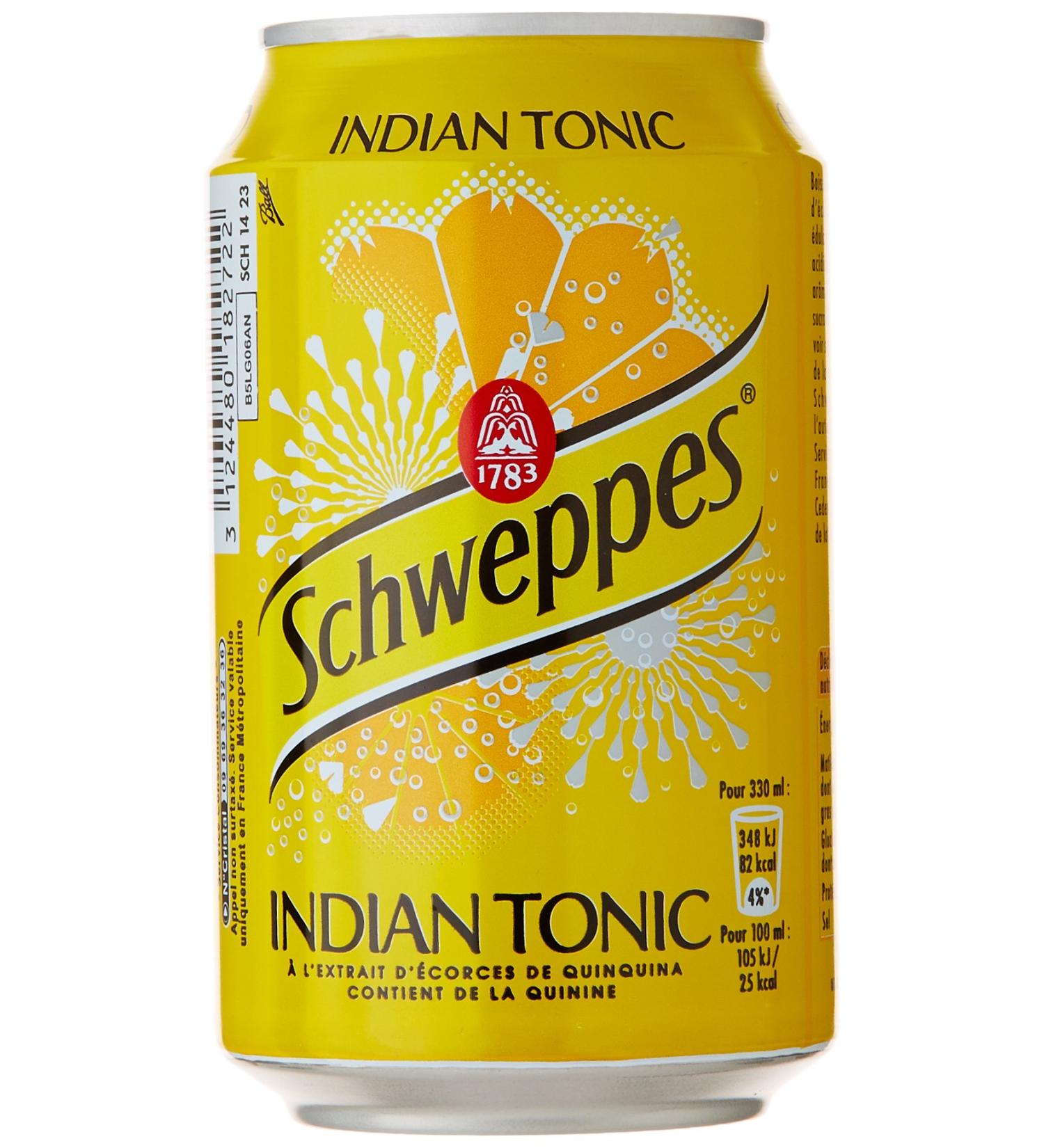 Schweppes Indian Tonic 6 x 33cl - Buy Online on GoSupps.com