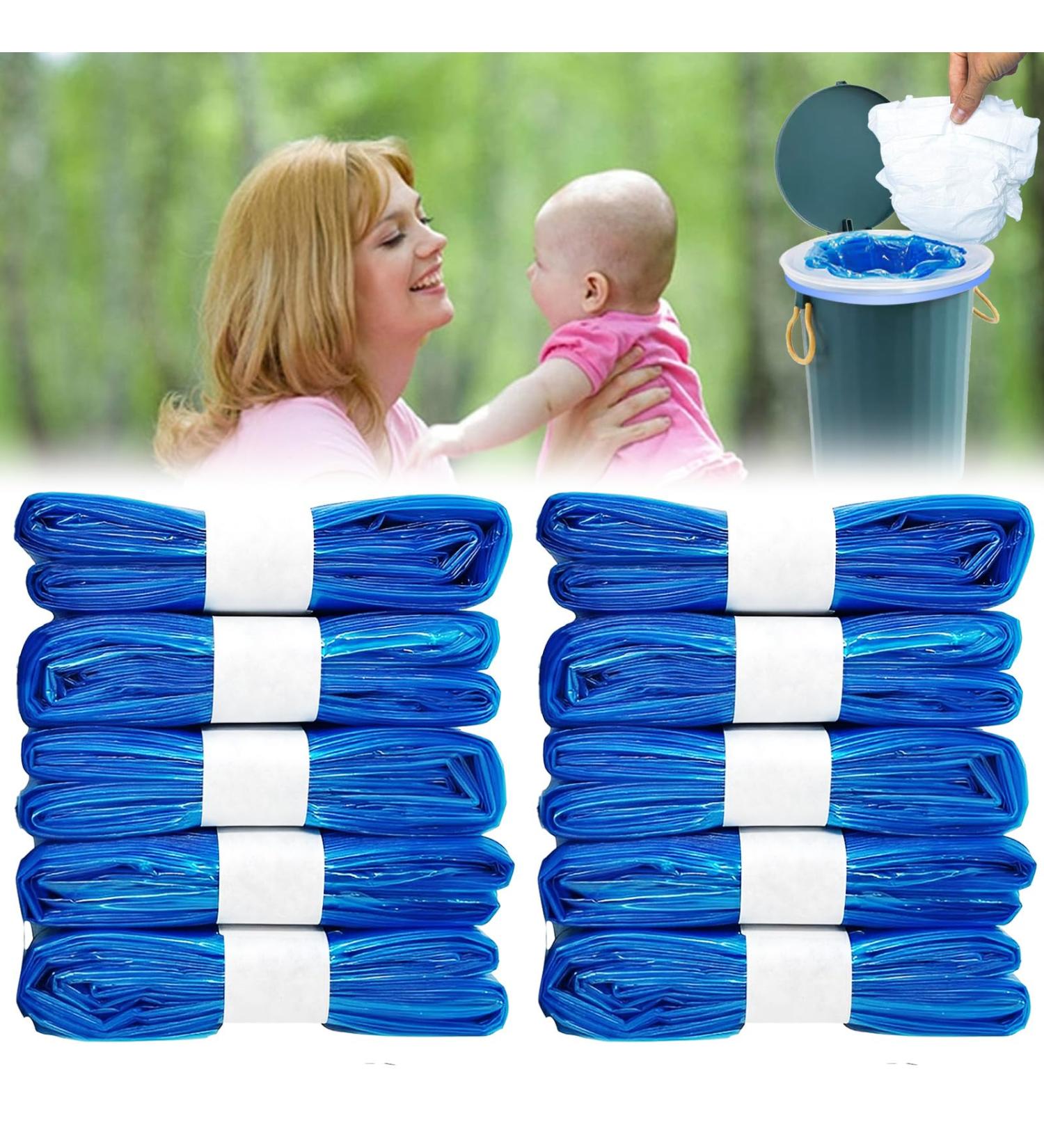 NizirioOo 10-Pack Diaper Pail Refill Film | Odor-Tight Cassettes for Tommee Tippee Sangenic Tec - Buy Online on GoSupps.com