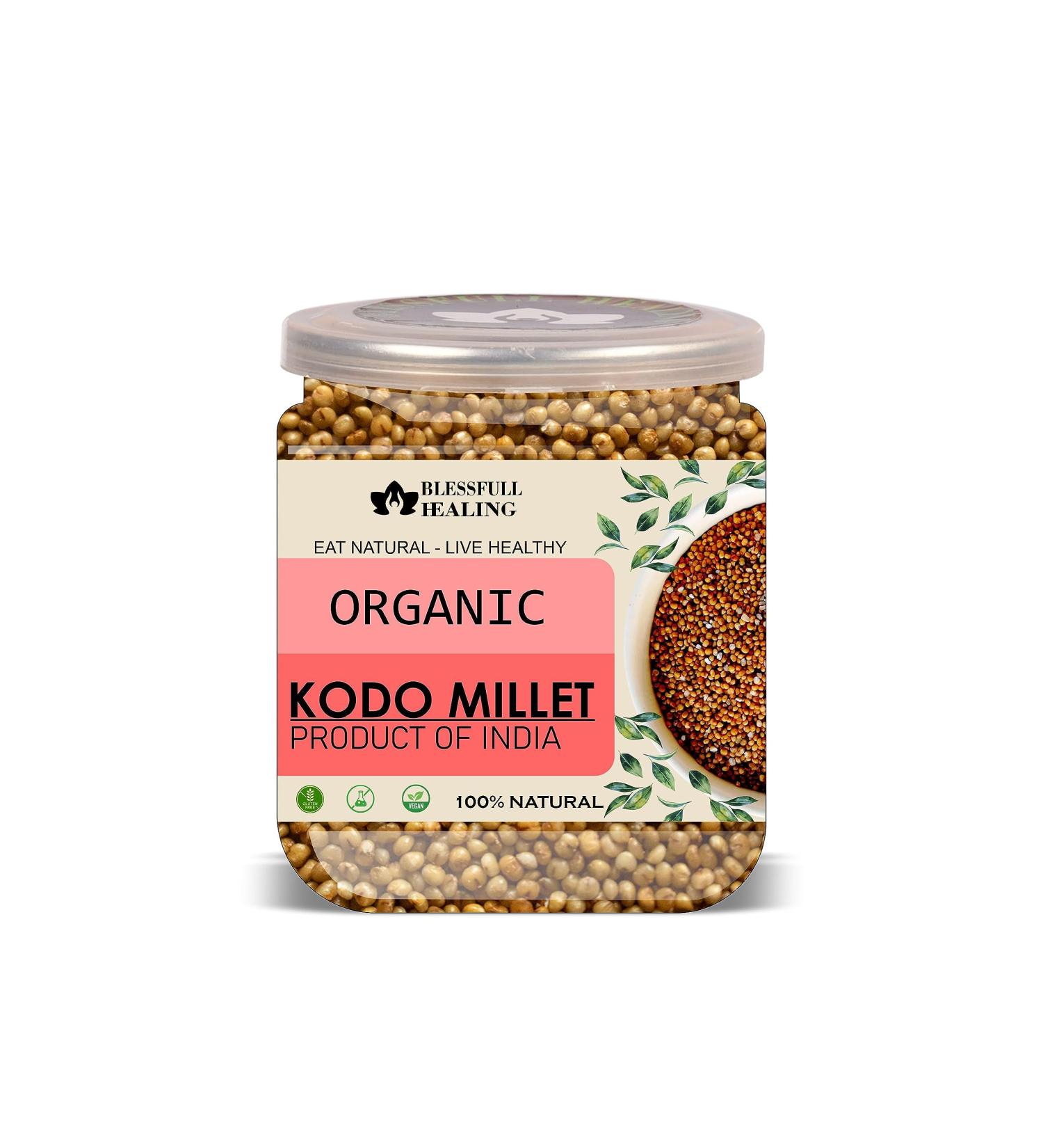 Blessfull Healing Organice KODO Millet 2 lb (907 Gram) - Buy Online on GoSupps.com