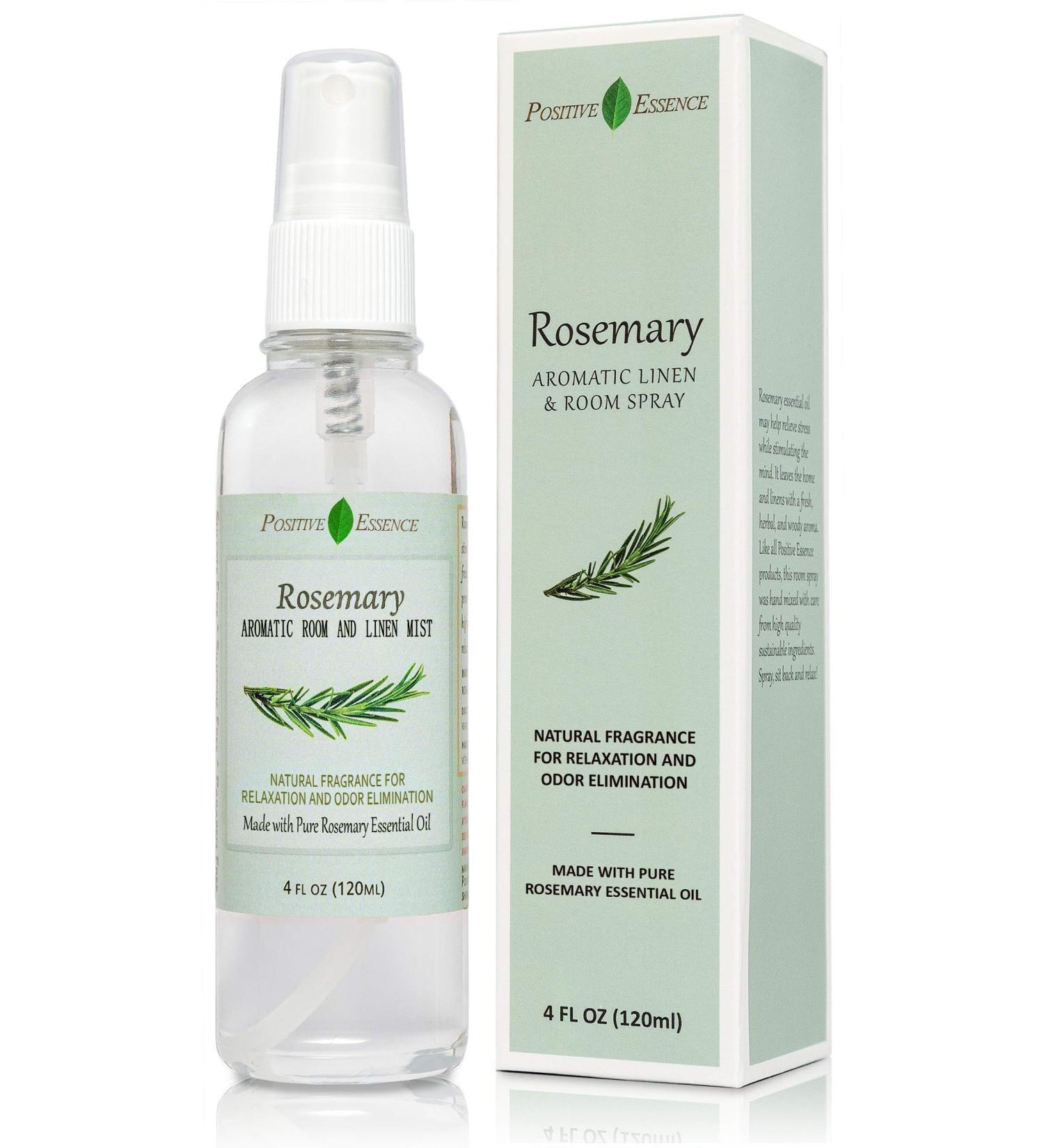 Rosemary Linen & Room Spray - 100% Pure Essential Oil Calming Home Fragrance - 4 Fl Oz - Buy Online on GoSupps.com