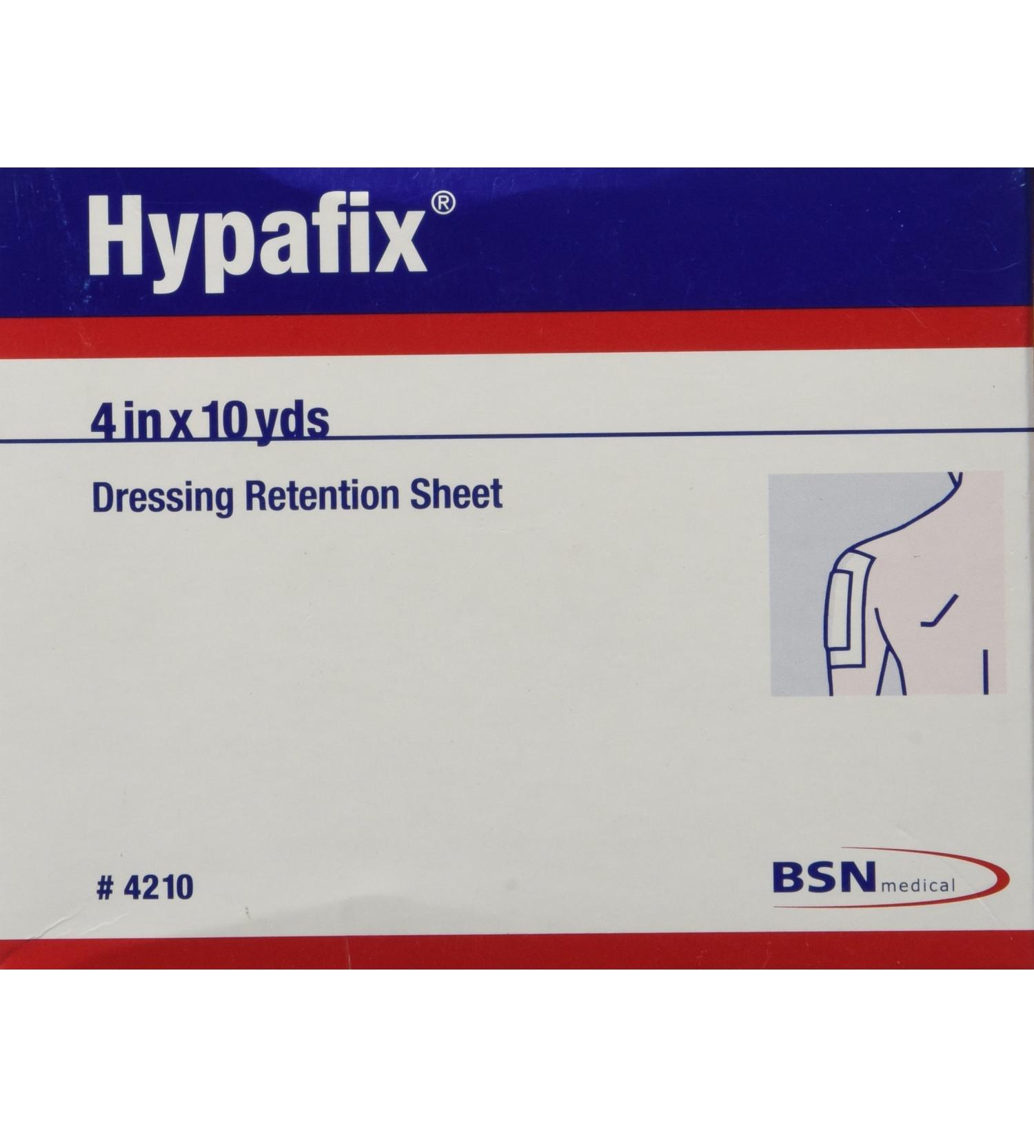 Hypafix Dressing Retention Tape 4" x 10 Yards, 1 Roll