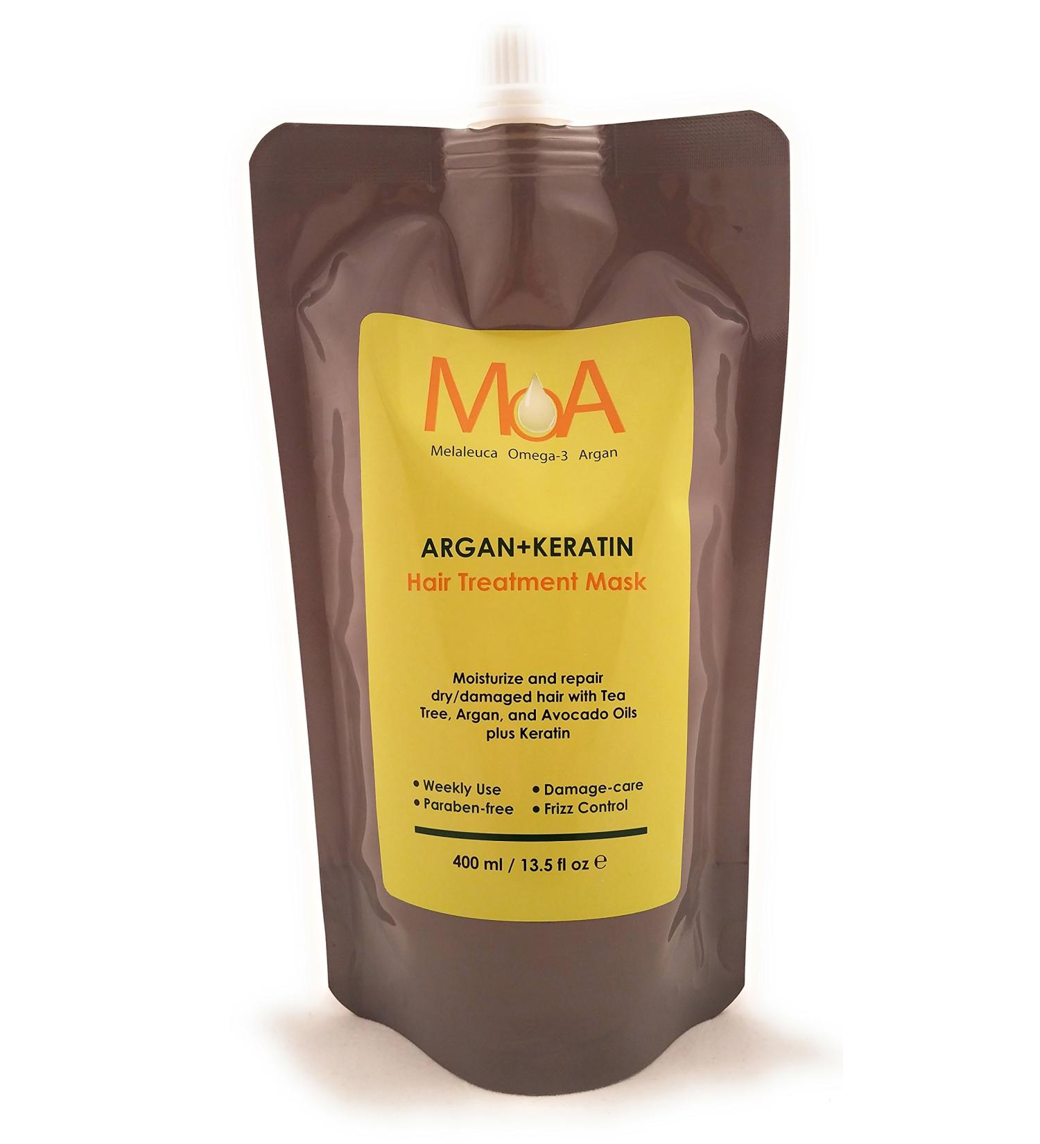 MOA ARGAN+KERATIN (Hair Treatment Mask) 13.5 fl oz