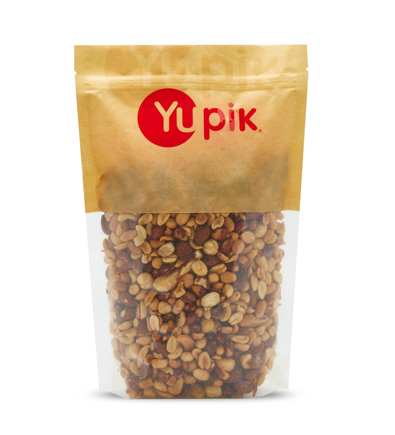 Yupik Salted Mix Nuts Peanuts Almonds Brazil Nuts & Cashews 1Kg Salted 1 kg (Pack of 1) - Buy Online on GoSupps.com