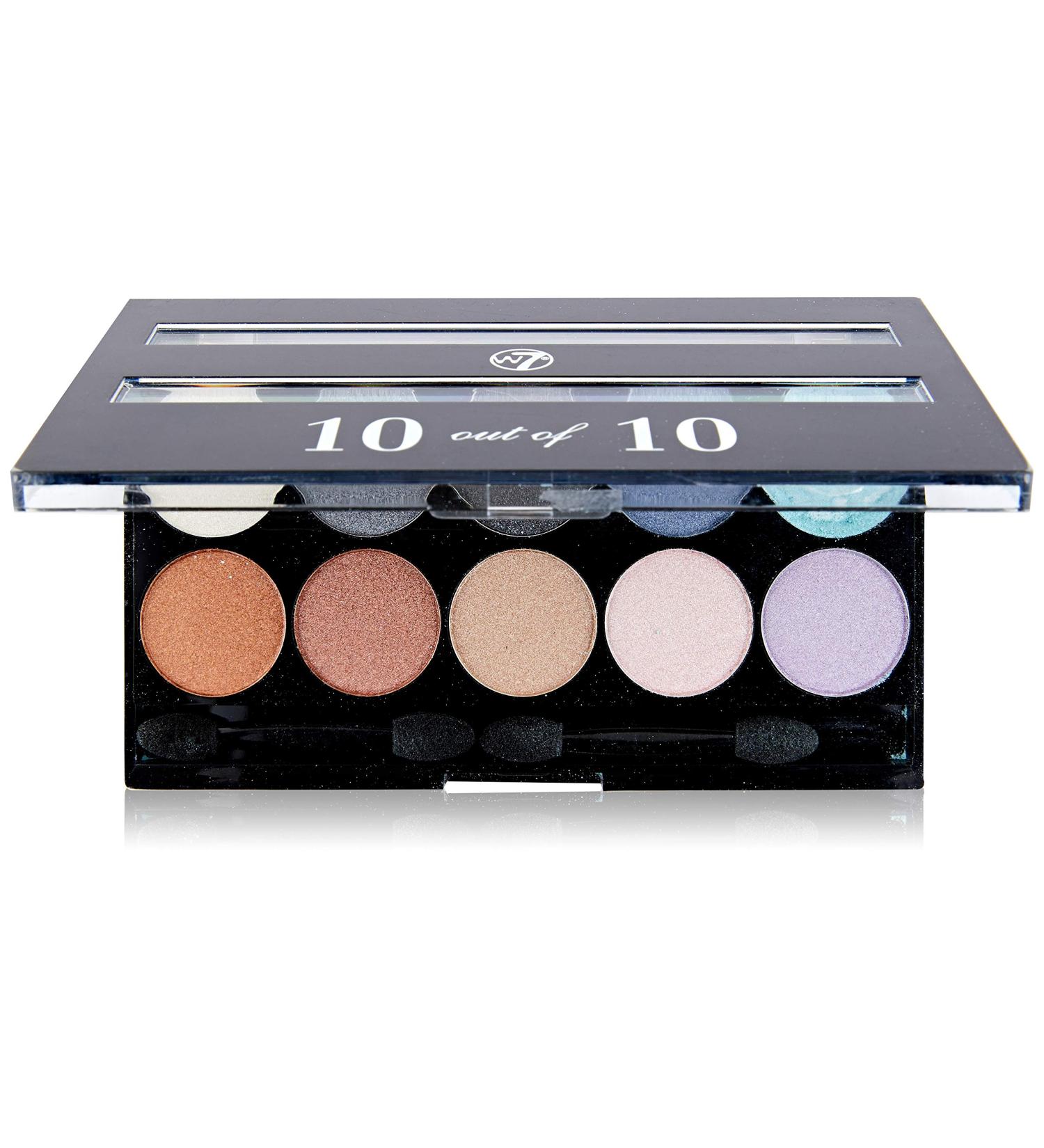 Buy W7 10 Out of 10 Eyeshadow Palette - 1g x 10 | International Shipping Available - Buy Online on GoSupps.com