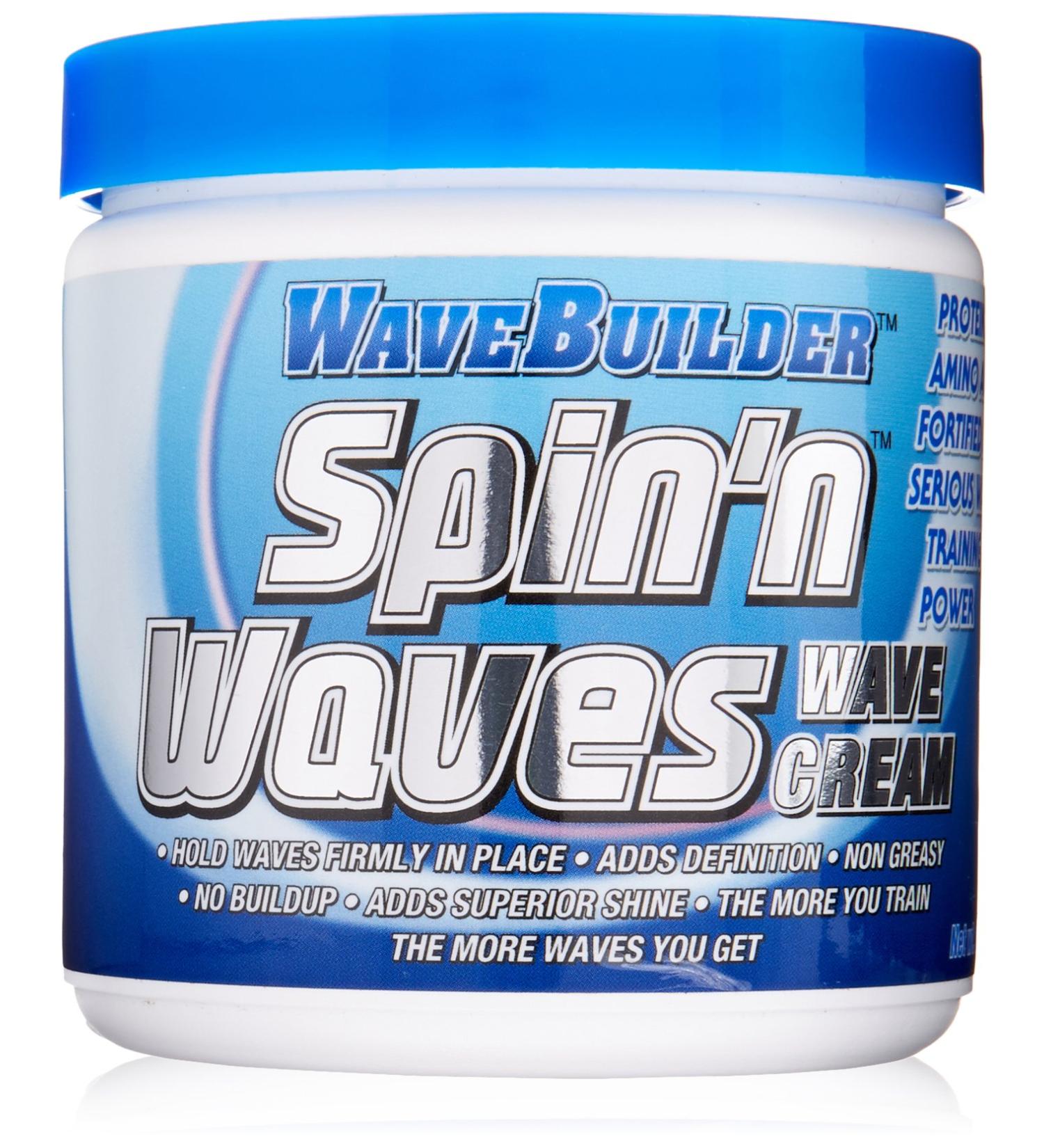 Wavebuilder Spinand Waves Holding Cr me  8 Ounce