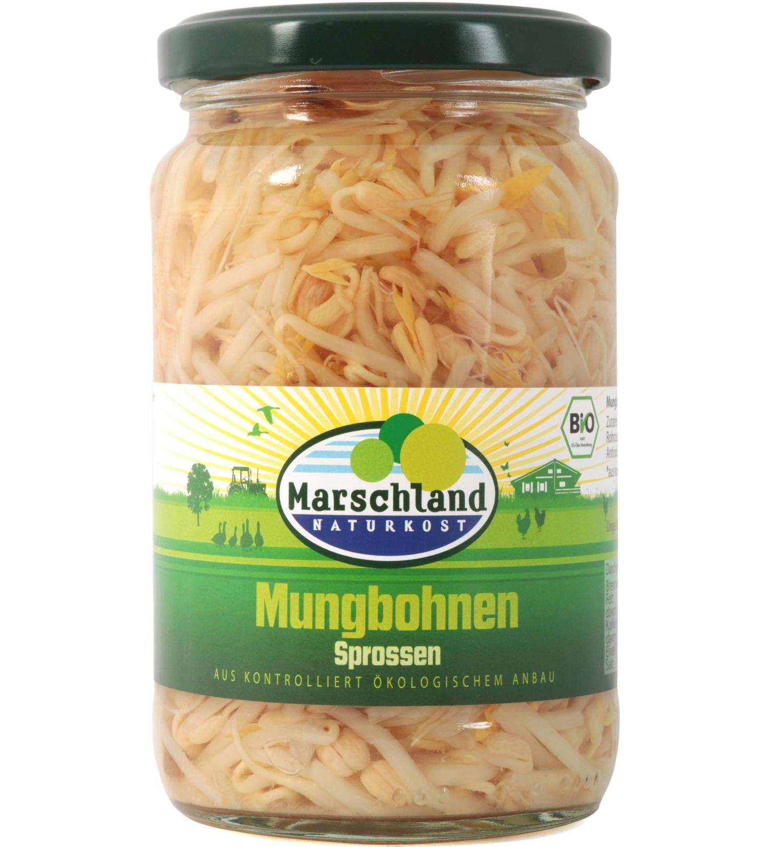 Marschland Organic Mung Bean Sprouts 6 pieces