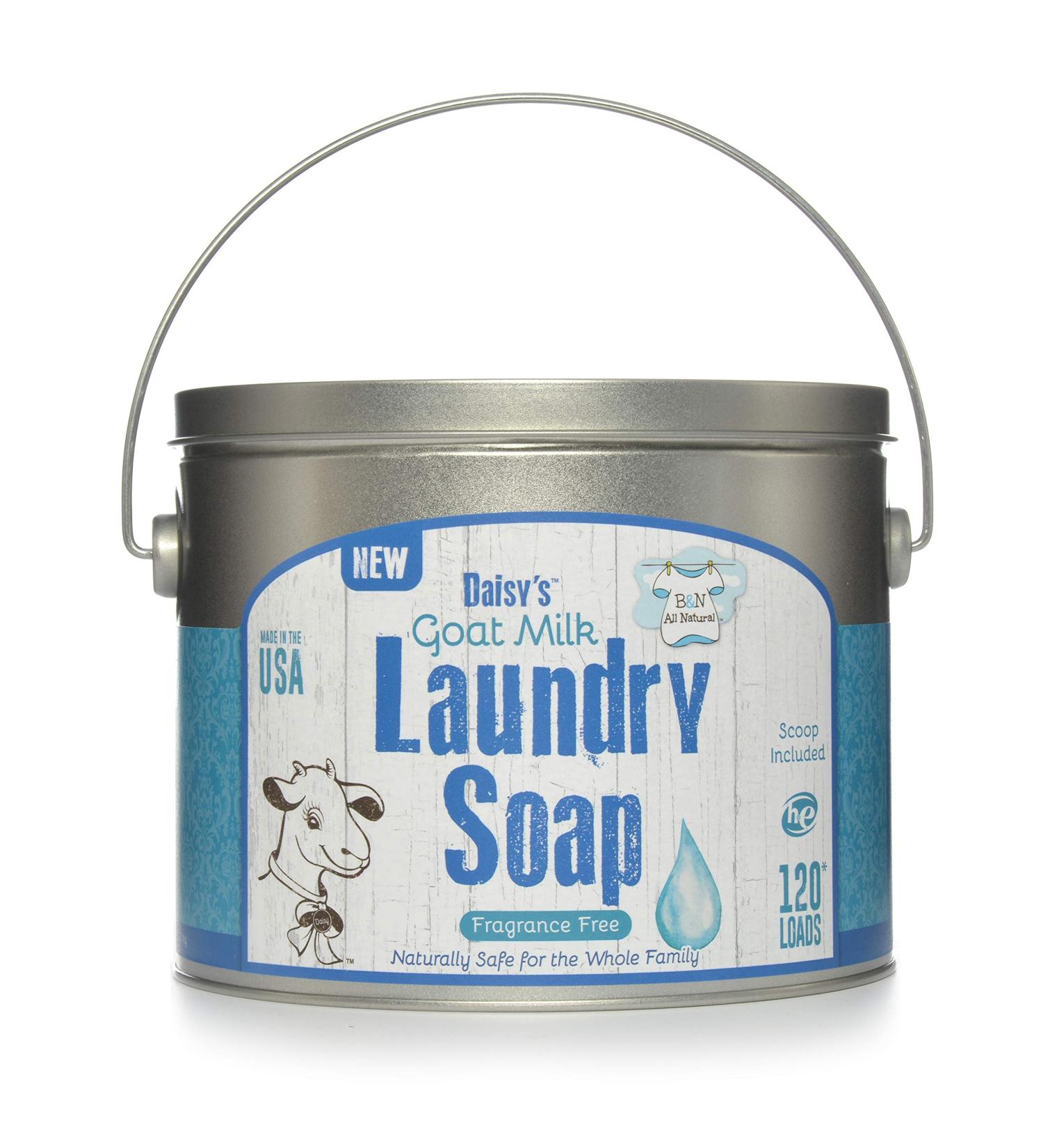 Buy Daisy s Goat Milk Laundry Soap - Organic Fragrance-Free Gluten-Free Paraben-Free Lasts 120 Loads | Brooke & Nora at Home - International Shipping Available - Buy Online on GoSupps.com