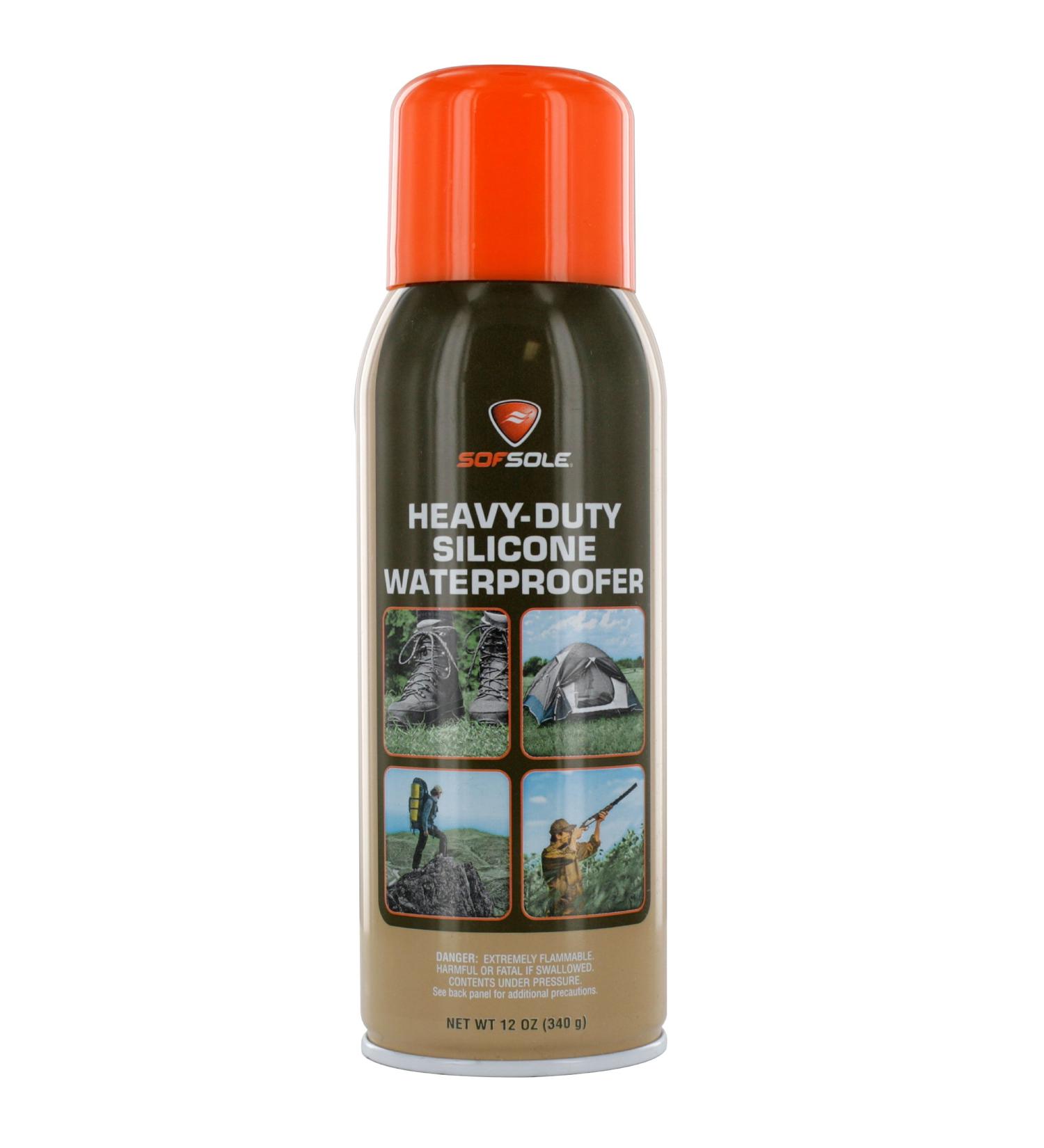 12 oz Waterproofing Silicone Spray for Boots, Tents & Gear - Black - Buy Online on GoSupps.com