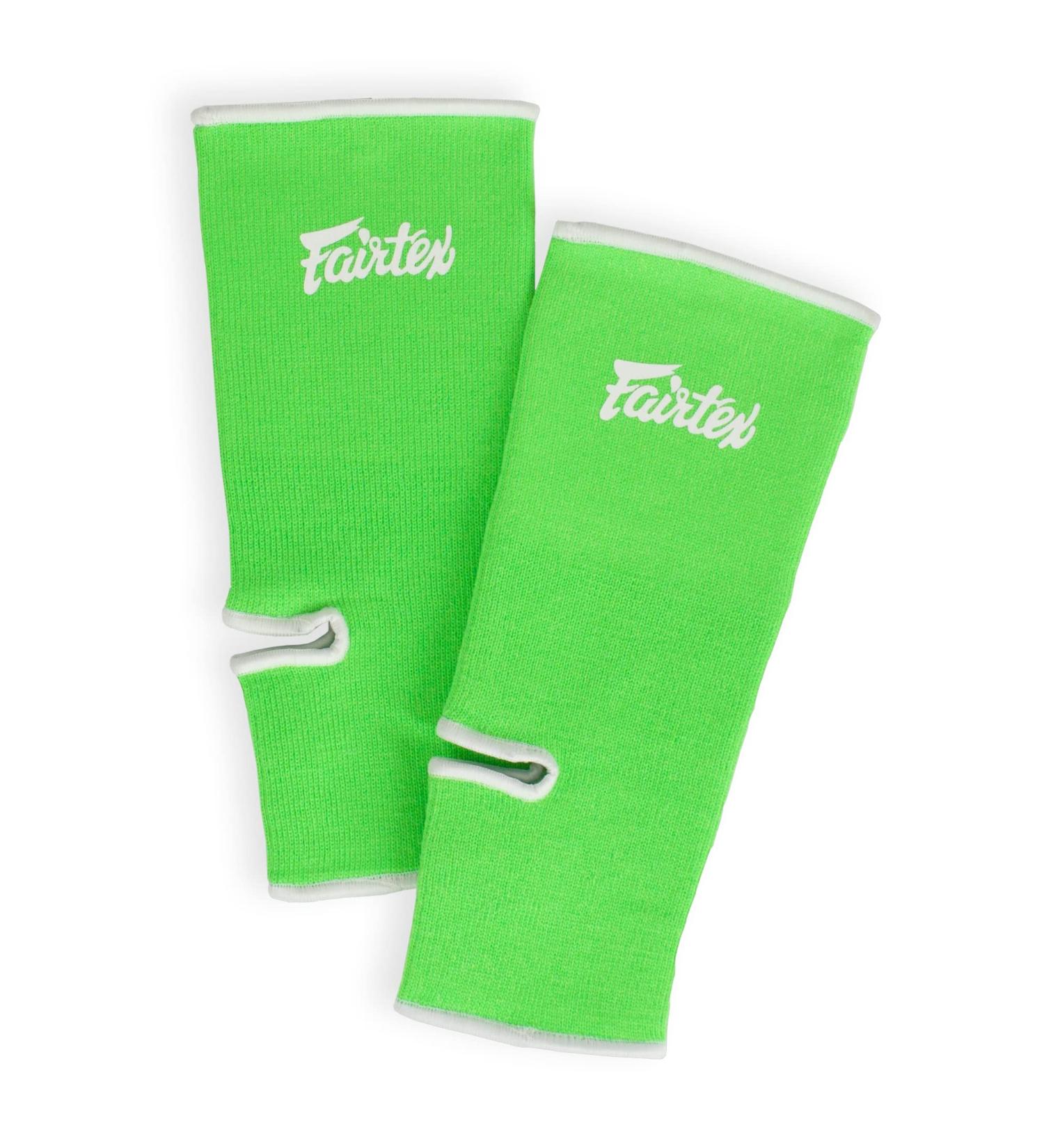 Fairtex AS1 Ankle Guard Support Protector - Green | Muay Thai Kickboxing & MMA - Buy Online on GoSupps.com