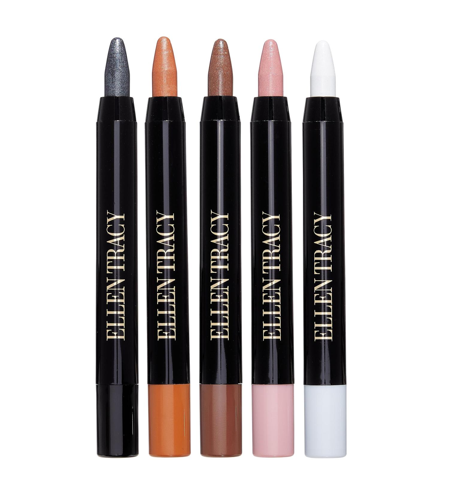 ELLEN TRACY Eyeshadow & Liner Stick Set | 5-Piece Collection | Smudge-Proof Blendable & Long-Lasting | Vibrant Colors for Defined Eyes - International Shipping Available - Buy Online on GoSupps.com