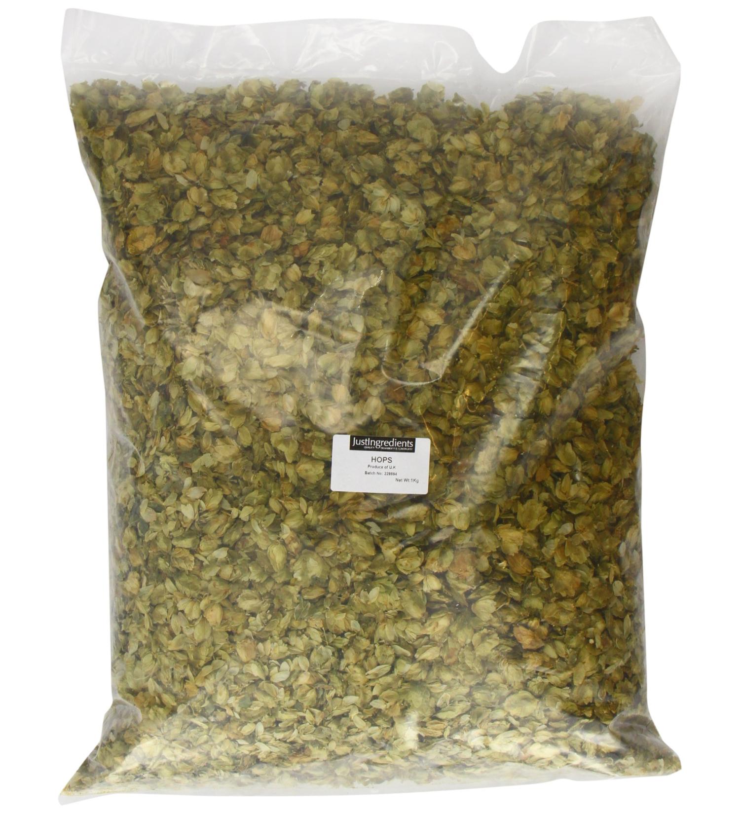 JustIngredients Essential Hops 1 kg - Buy Online on GoSupps.com