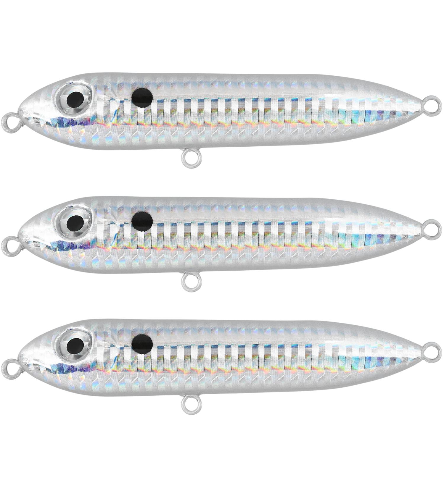 Catfish Rattling Line Float Lure 3-Pack - Demon Dragon Style Peg for Santee Rig Fishing - 4 inch Threadfin Shad - Buy Online on GoSupps.com