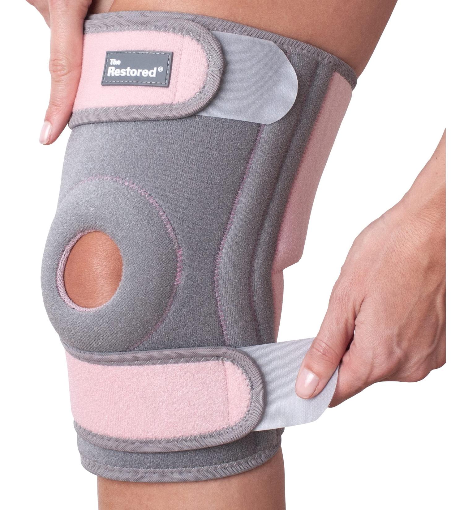 The Restored ContourFIT Knee Brace for Women - Adjustable Knee Brace Support - Knee Support for Running Walking and Joint Pain Relief - Running Knee Support for Women - Runners Knee Brace - Pink 1 Count (Pack of 1) - Buy Online on GoSupps.com