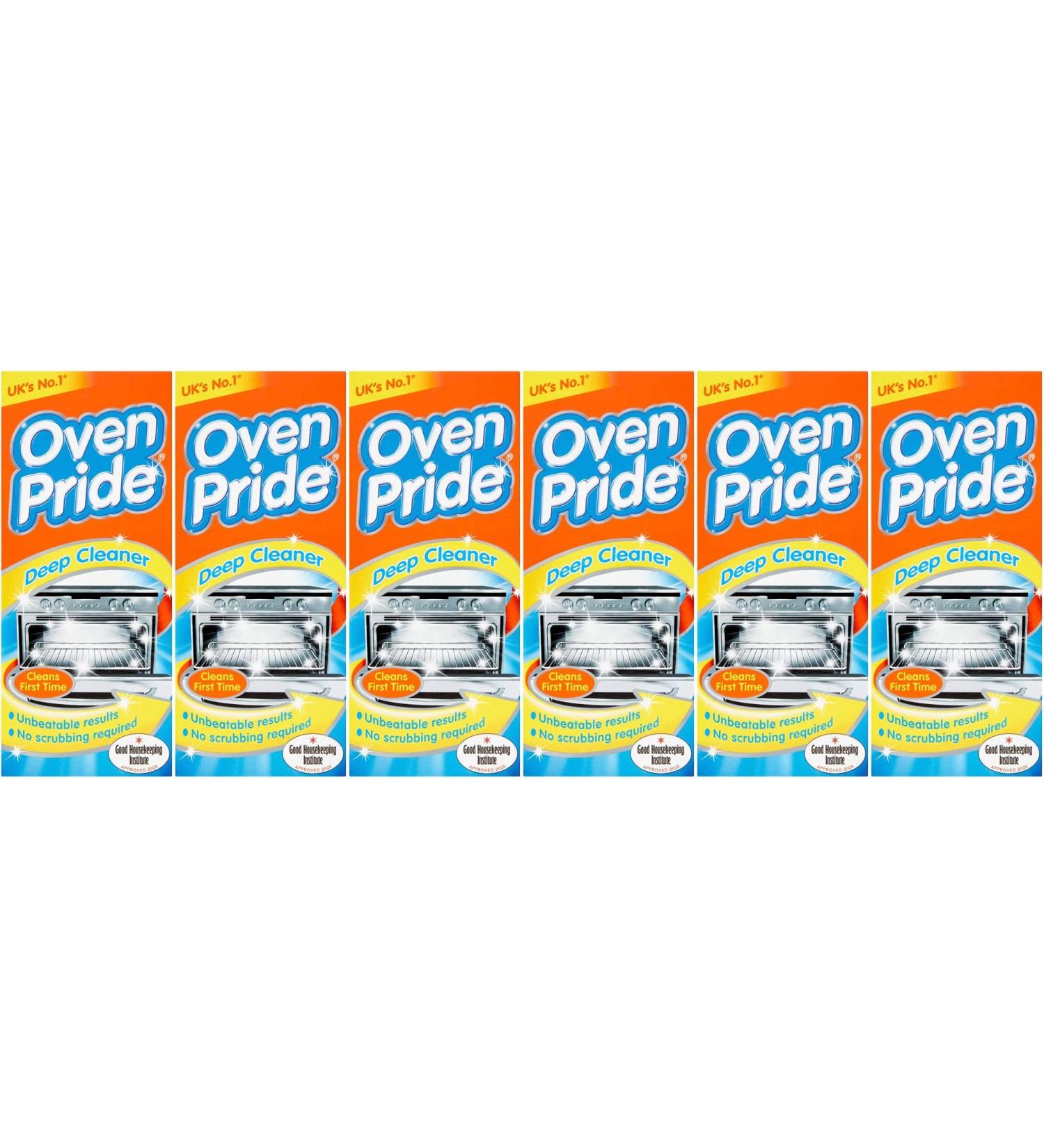 Oven Pride Deep Cleaner Kit (Contain: Oven Pride 500ml + Bag + Gloves) 6Pk 6 x 500ml - Buy Online on GoSupps.com