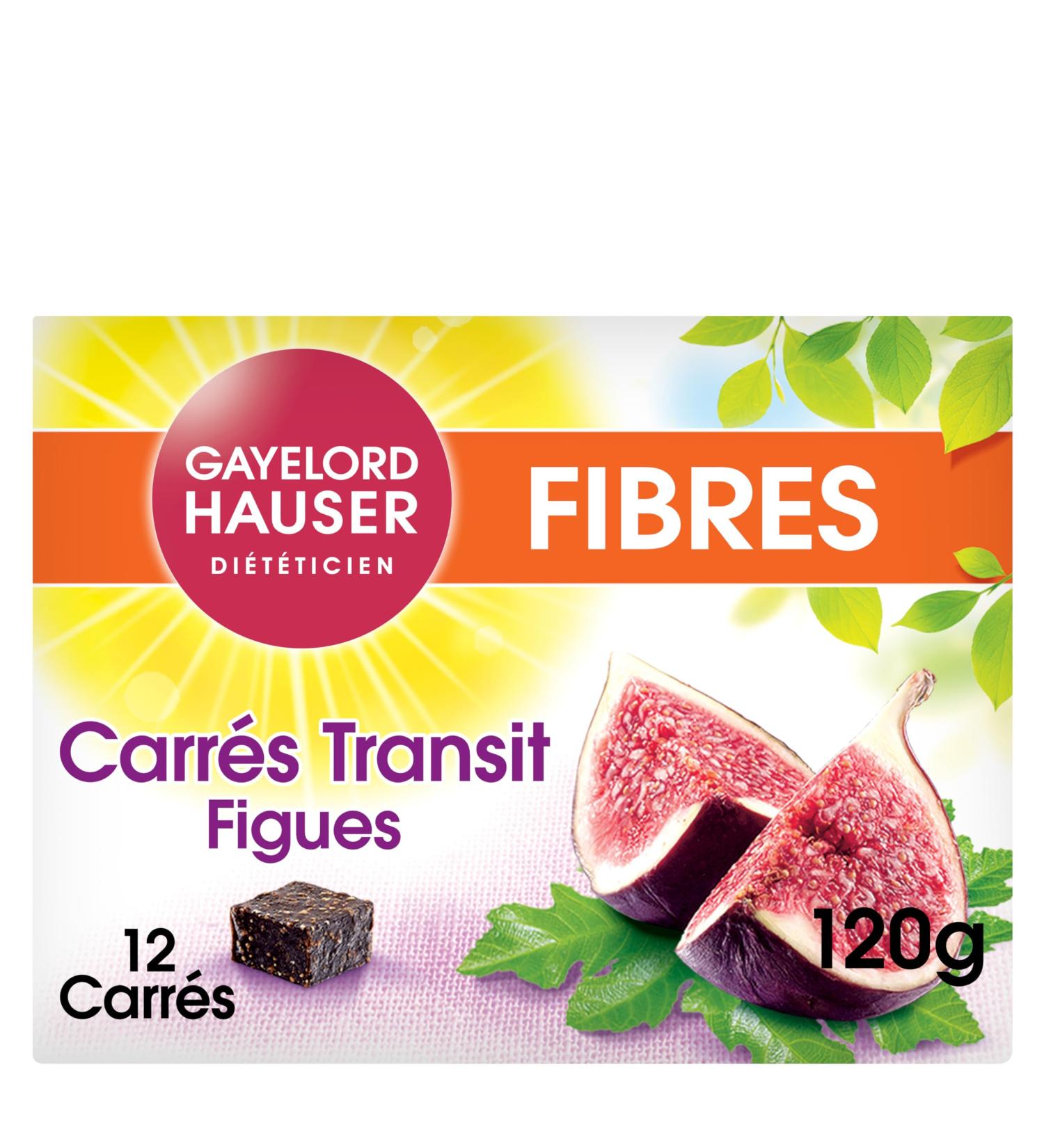 GAYELORD HAUSER - Carr s Transit Figues et Fibres - Sp cial Transit - Source de Fibres - 12 Carr s - Paquet 120 g 1 unit (Lot de 1) CARR S TRANSIT X12 - Buy Online on GoSupps.com