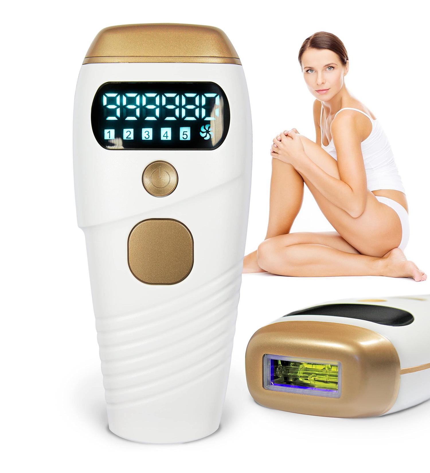 IPL Hair Removal Laser by UK Company - Permanent Hair Remover for Sensitive Skin - Buy Online on GoSupps.com