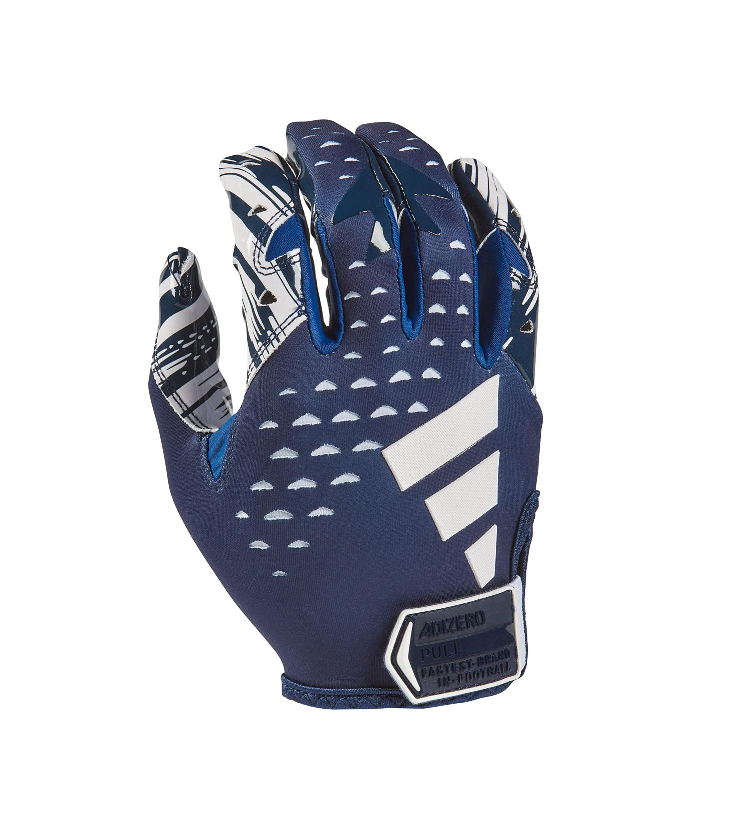 Buy adidas Adizero 13 Football Receiver Gloves | Navy/White | International Shipping Available - Buy Online on GoSupps.com