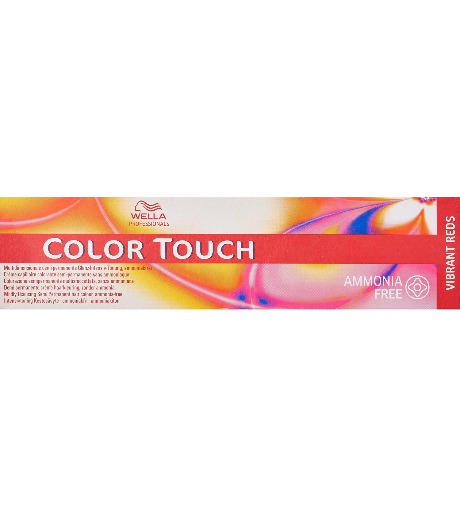 Wella Colour Touch No. 8/43 Light Blonde Red Gold Hair Colour 60ml - Demi-Permanent Formula - Buy Online on GoSupps.com