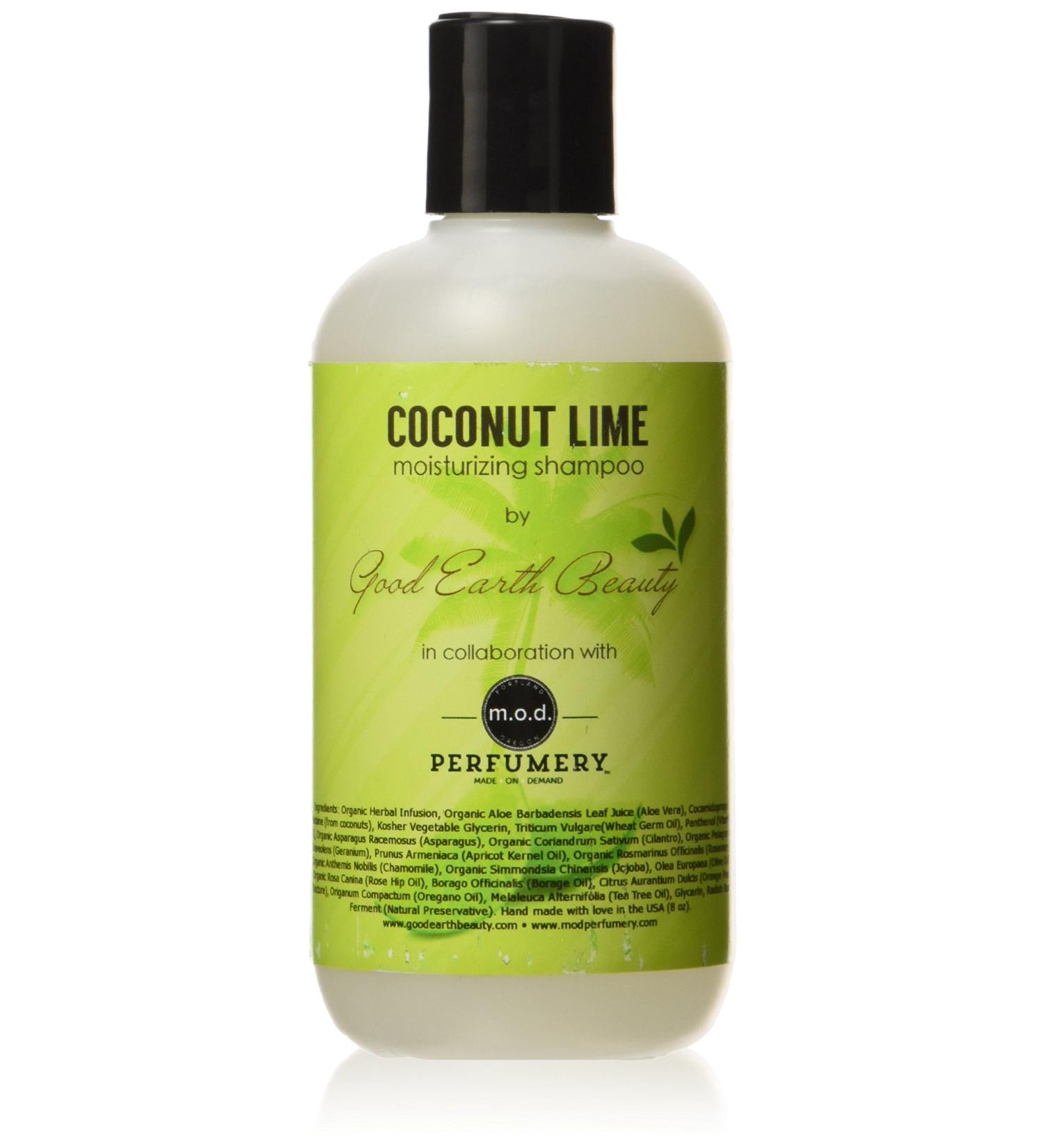 Coconut Lime Natural Shampoo - 8 Ounce | Best International Shipping eCommerce - Buy Online on GoSupps.com