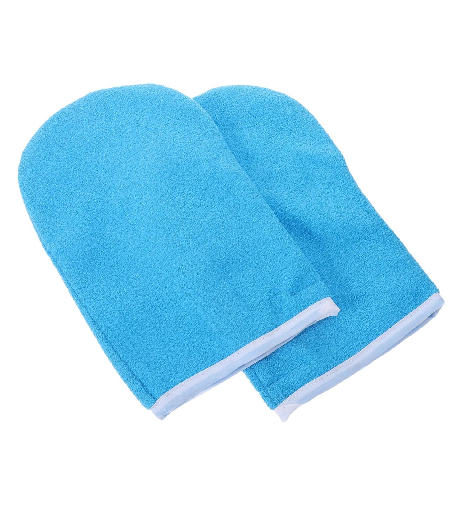 Happyyami 1paire De Bain Cire De Paraffine Pour Thermique Et Confort Pour Soins Et Coloris Avec Bord Bleu - Buy Online on GoSupps.com