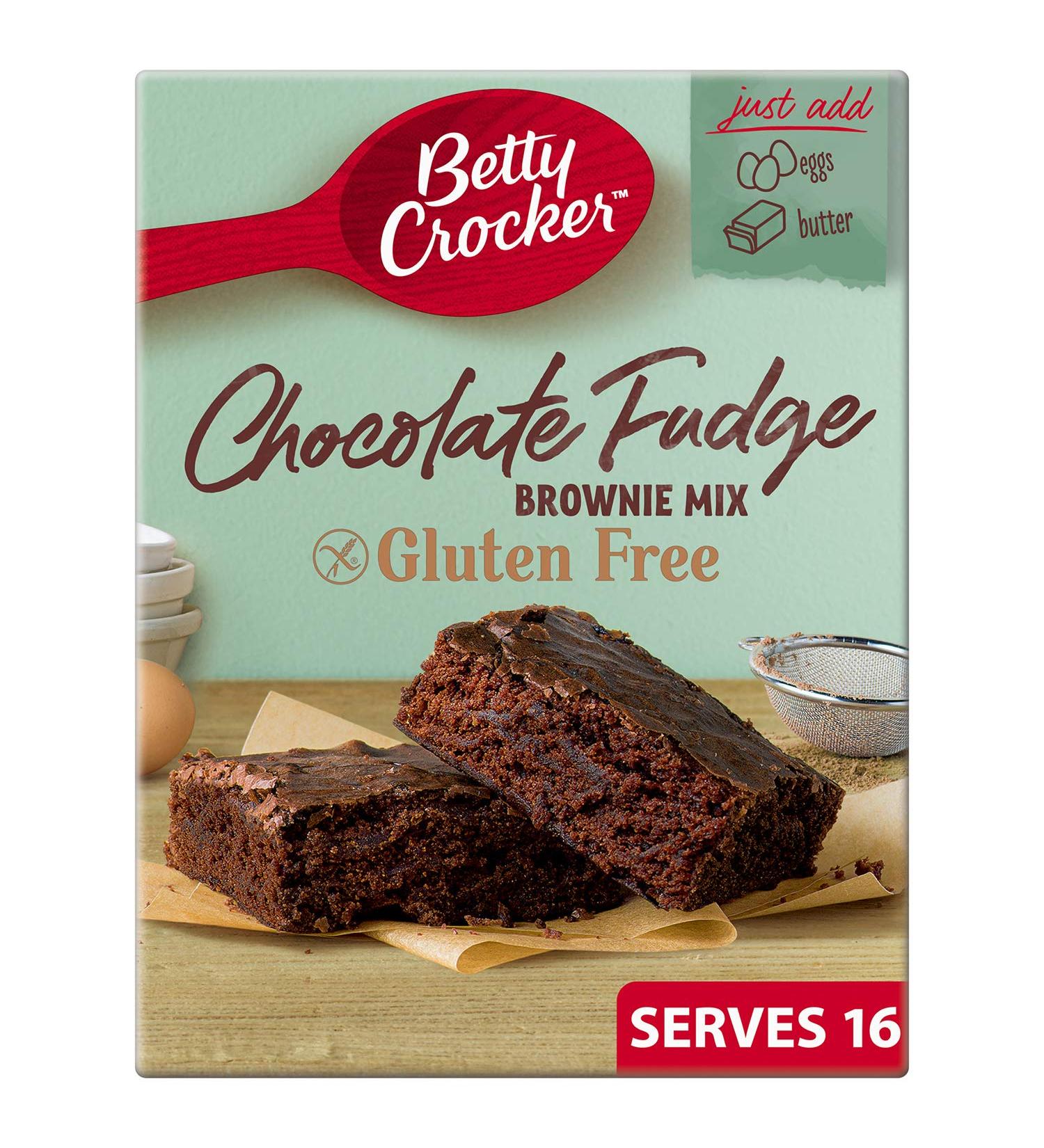 Betty Crocker Gluten Free Chocolate Fudge Brownie Mix - Delicious and Fudgy Treat - Buy Online on GoSupps.com
