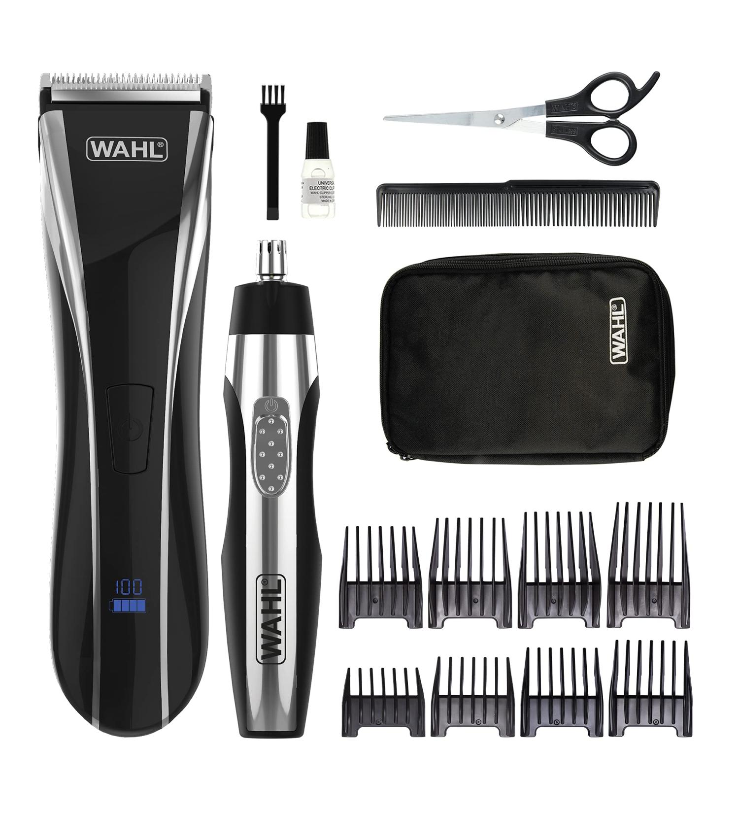 Wahl Ultimate Hair Clipper Cordless Hair Clippers for Men Ultimate Head Shaver Nose Hair Trimmer for Men Personal Trimmers Trimmers for Nose Ear Eyebrow Cordless Home Haircutting Trimmer single - Buy Online on GoSupps.com