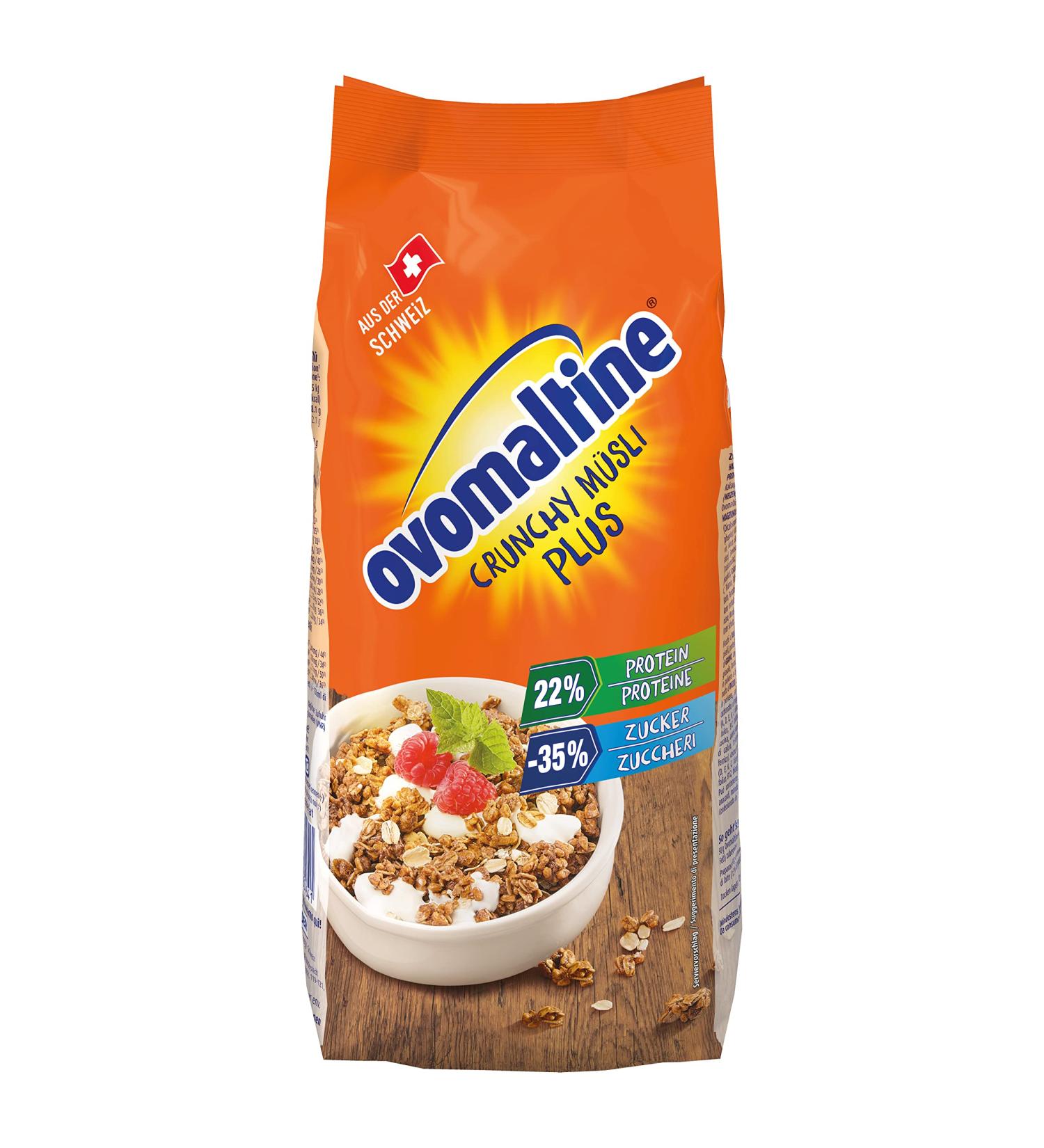 Ovomaltine Crunchy Protein Müsli Plus 300g