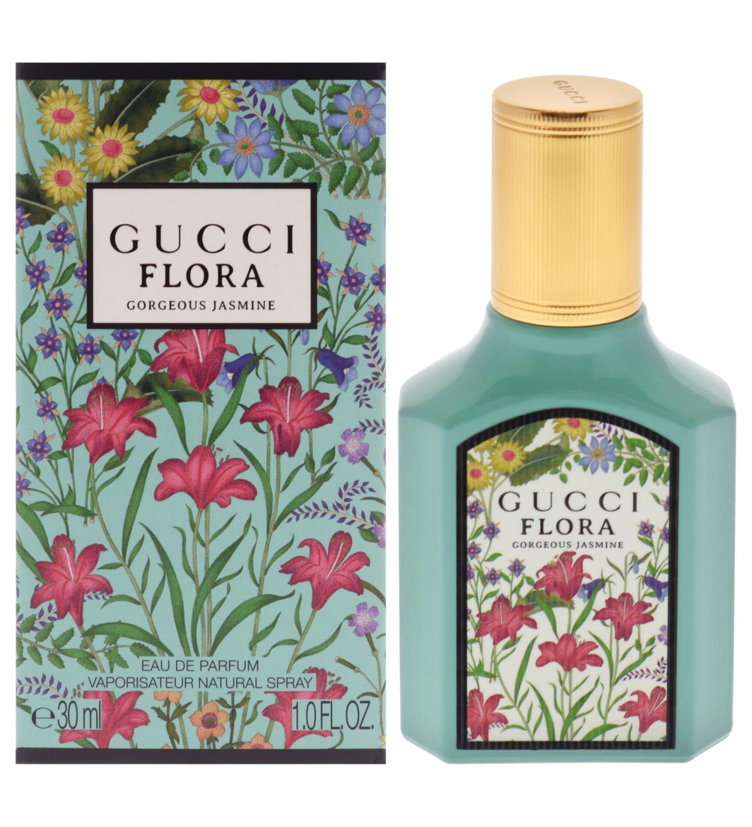 Gucci Flora Gorgeous Jasmine by Gucci for Women 1.0 oz Eau de Parfum Spray Floral Rose Sandalwood 1 Fl Oz (Pack of 1) - Buy Online on GoSupps.com