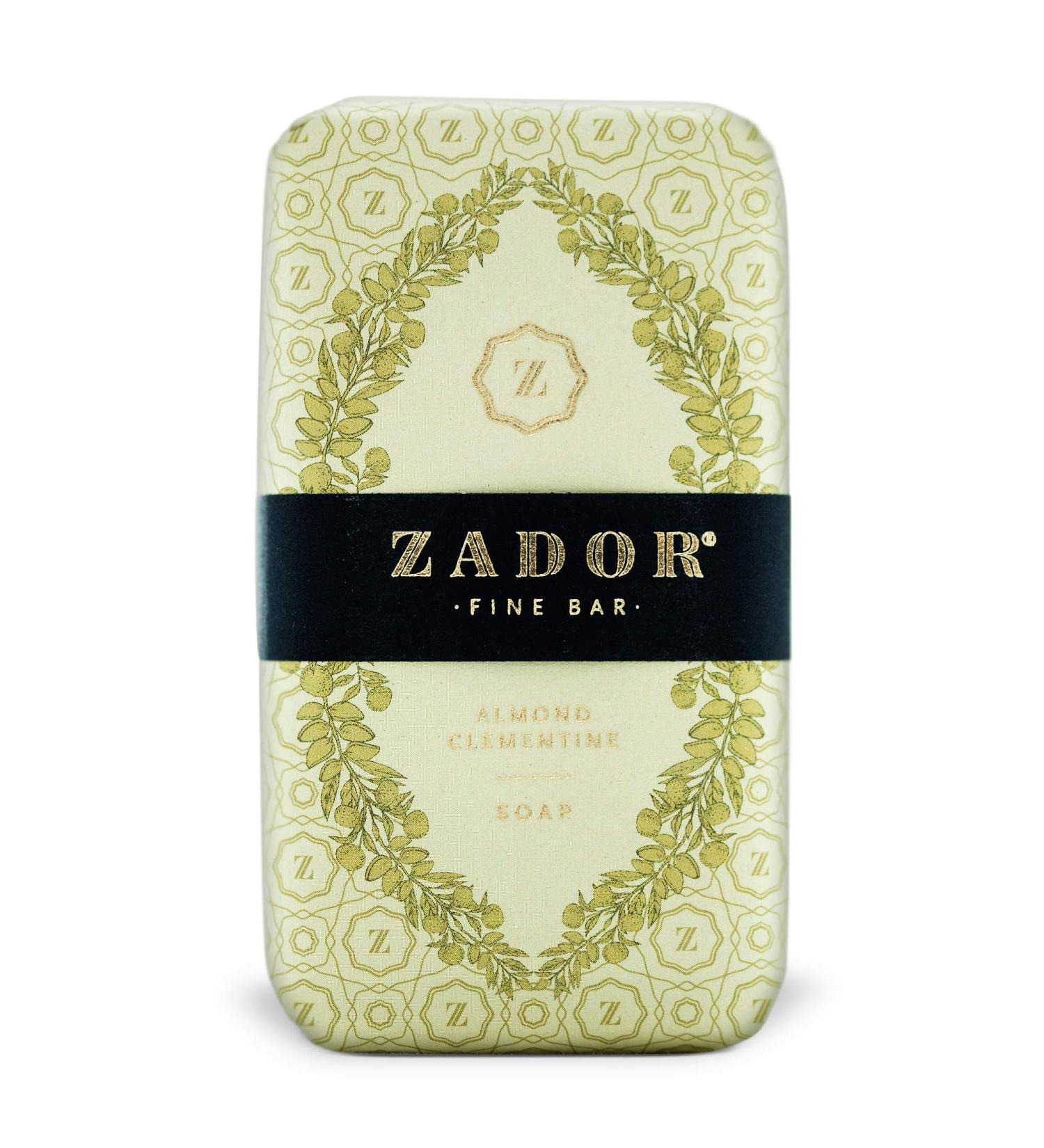 Zador Fine Scented Bar Soap - Almond Clementine | Organic Shea Butter & Pistachio Oil | All-Natural Skin Care (5.6 oz) - Luxury International Shipping - Buy Online on GoSupps.com