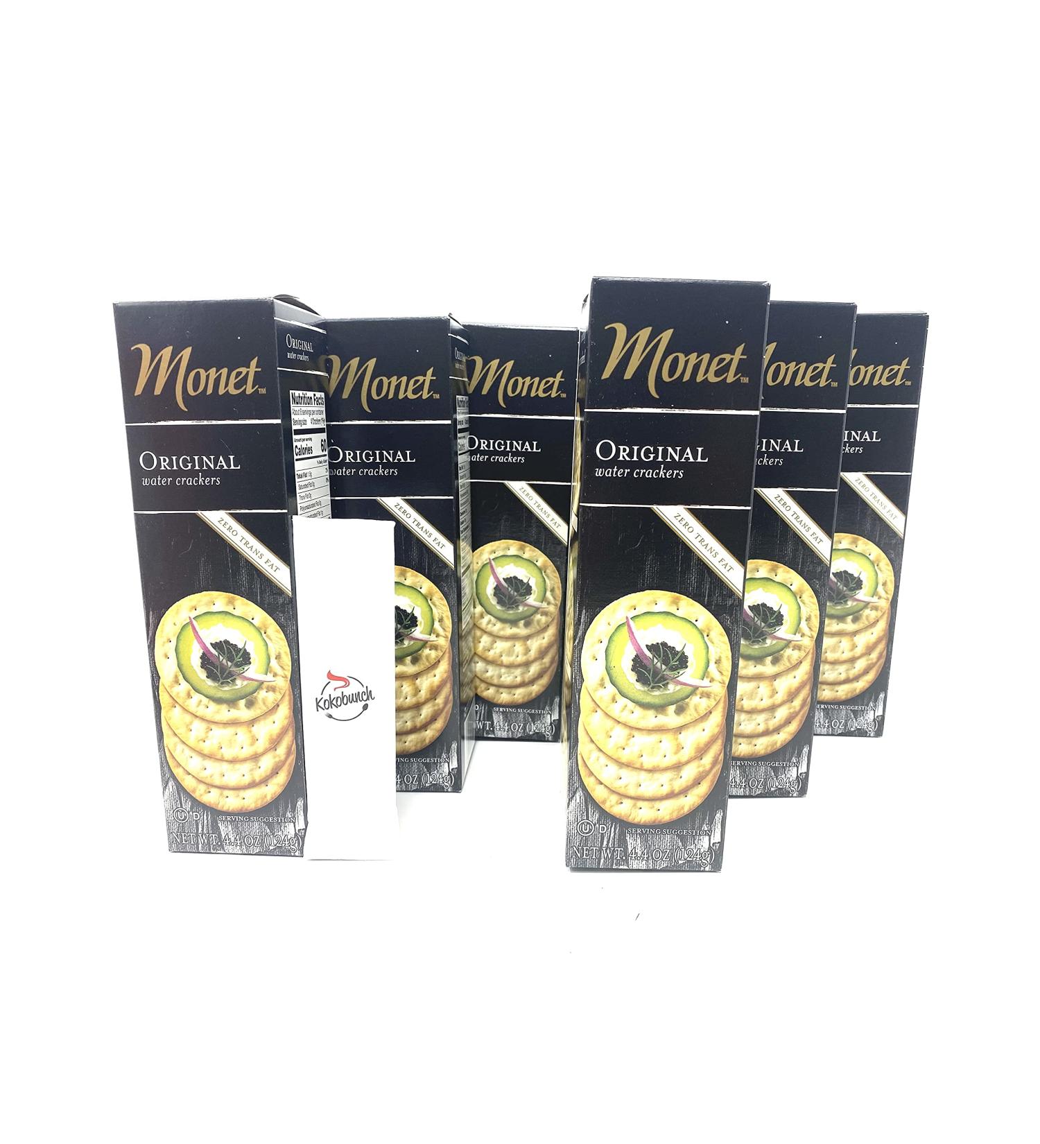 Monet Cracker Original - Kokobunch Kit | Zero Trans Fat Thins Snack Cracker | 6 Pack - 4.4 oz - Buy Online on GoSupps.com