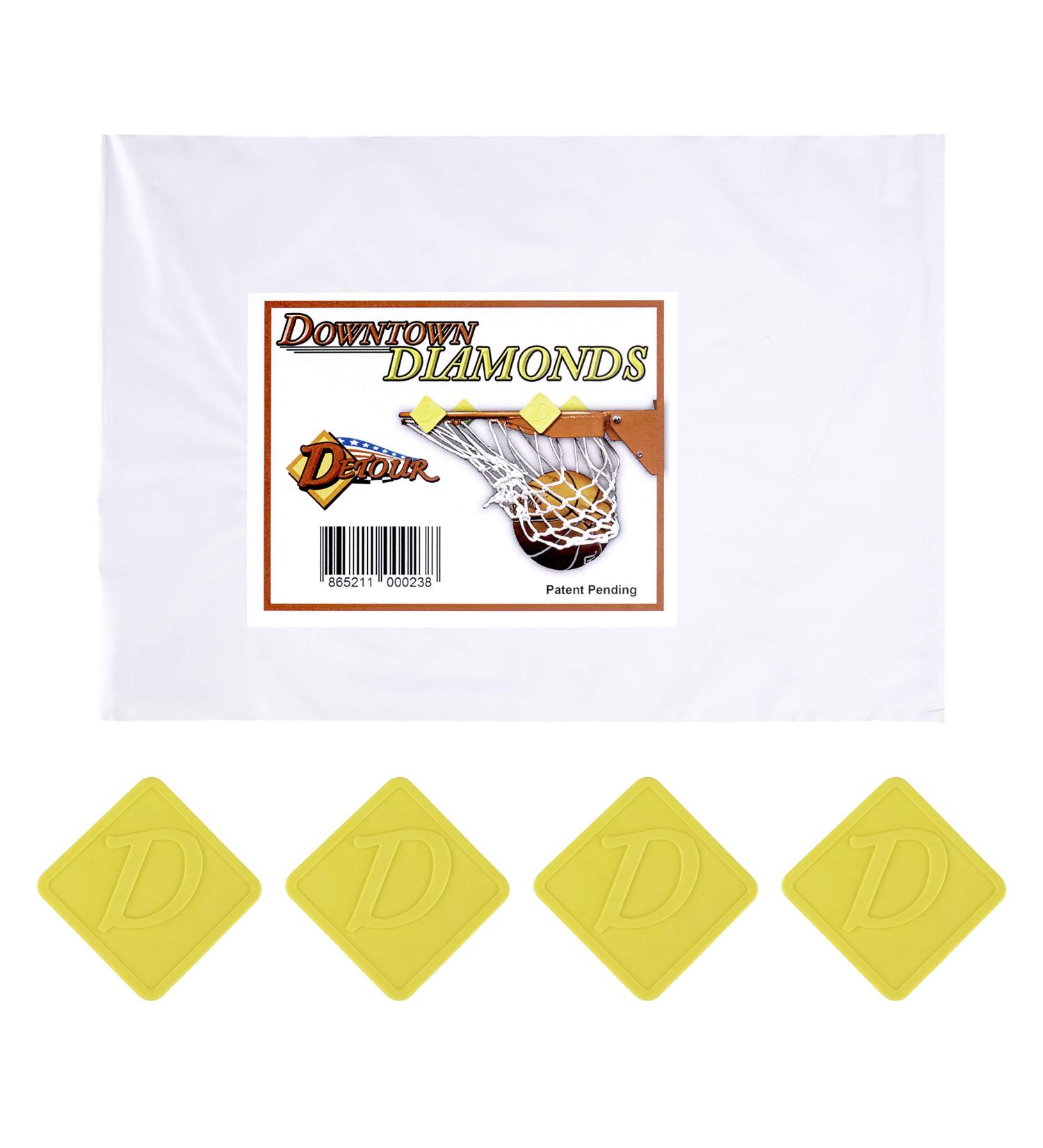 Downtown Diamonds Basketball Training Device - Bright Yellow Shooting Aid for Improved Scoring Results | Shot Coach Equipment for Youth & Adult Sports - Buy Online on GoSupps.com