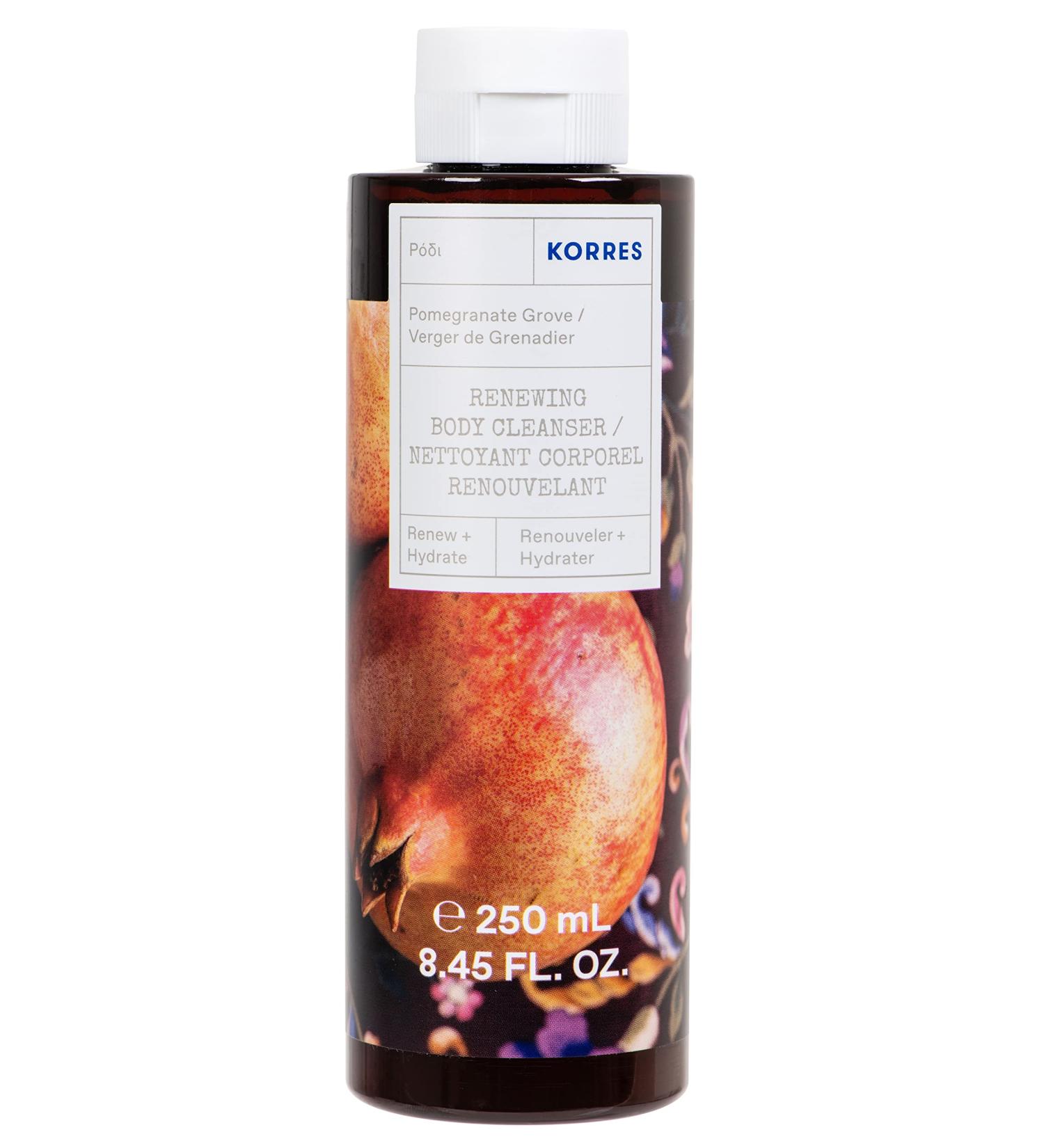 Corros Pomegranates Grove Revitalizing Shower Gel with Aloe Vera - 250 ml | Vegan & Dermatologically Tested - Buy Online on GoSupps.com