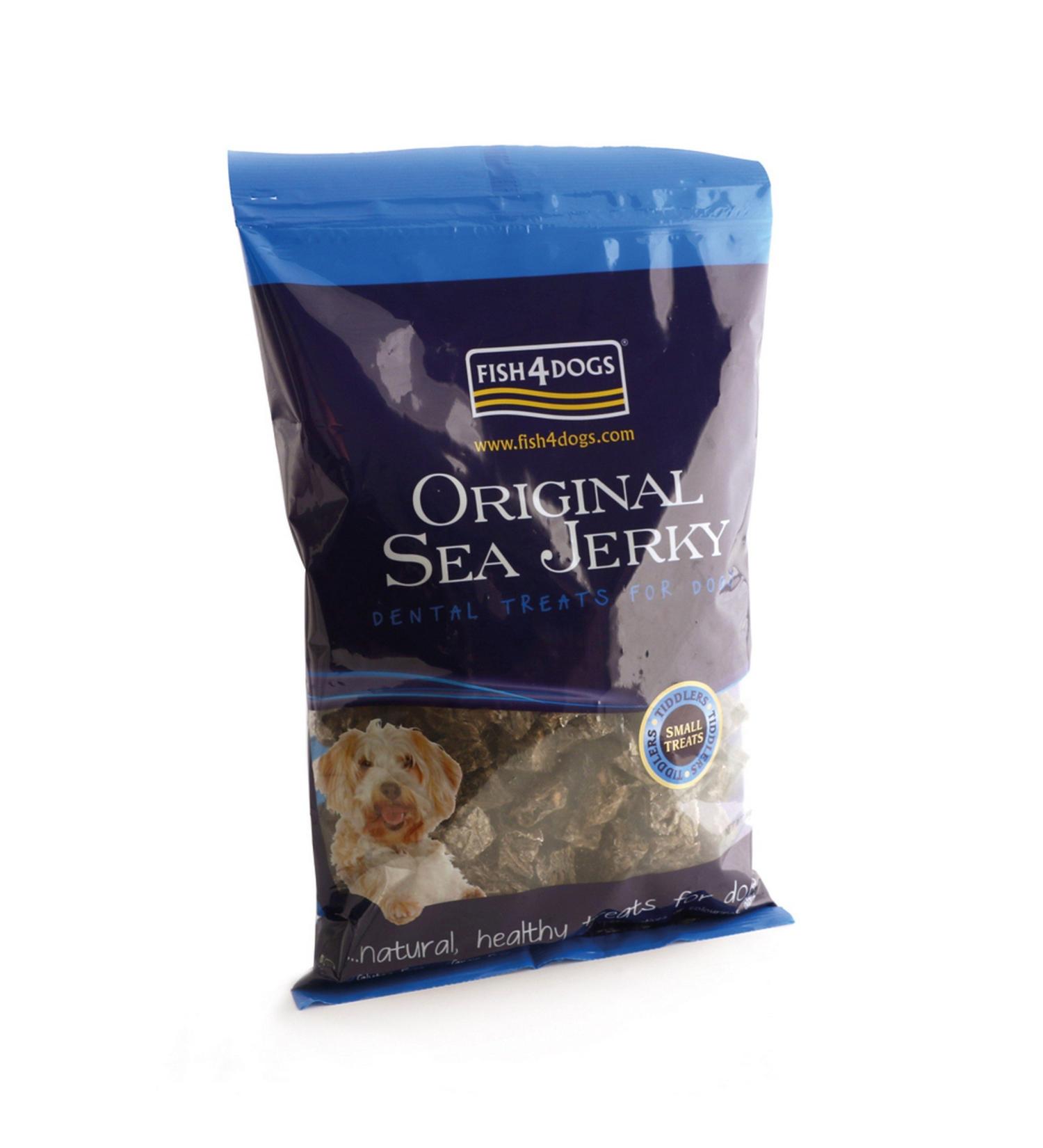 Fish4Dogs Sea Jerky Tiddlers 100 g (Pack of 3)