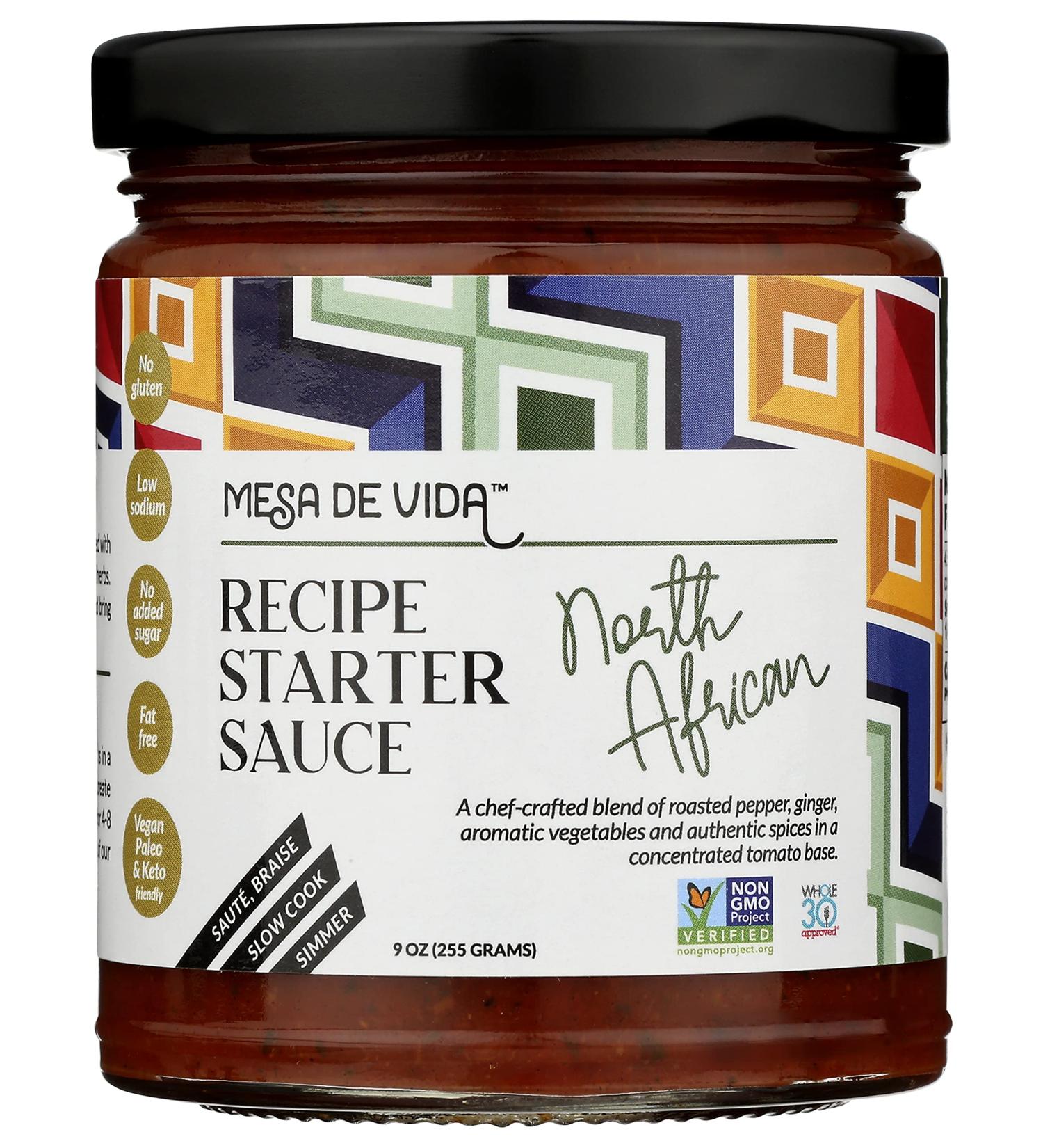 North African Cooking Sauce & Seasoning | Whole30 Approved Gourmet Blend - Vegan, Vegetarian, Paleo | 9 oz Jar - Buy Online on GoSupps.com