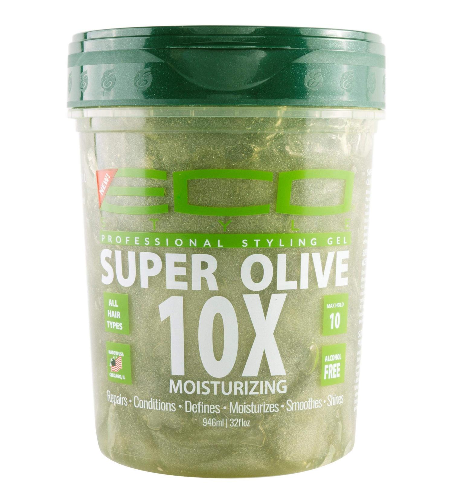 Eco Style Professional Styling Gel Super Olive 10X 32 fl oz (Pack of 1)