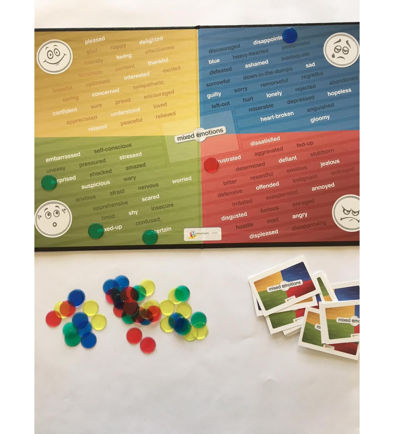 Golden Path Games Mixed Emotions - Enhance Cognitive-Behavioral Therapy with Engaging Activities | International Shipping Available - Buy Online on GoSupps.com